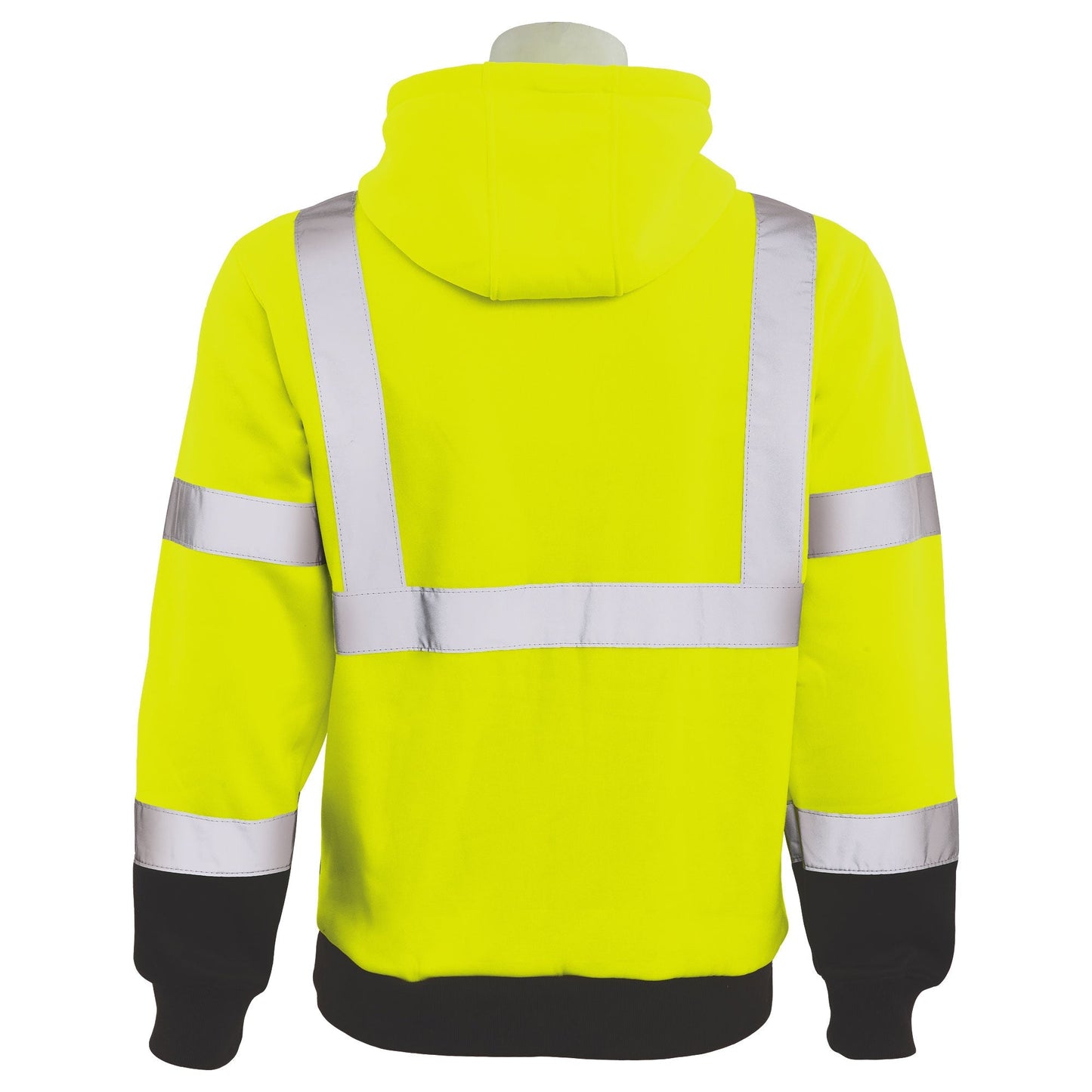 Yellow/Lime Safety Sweatshirt - ERB - Cozy Fleece