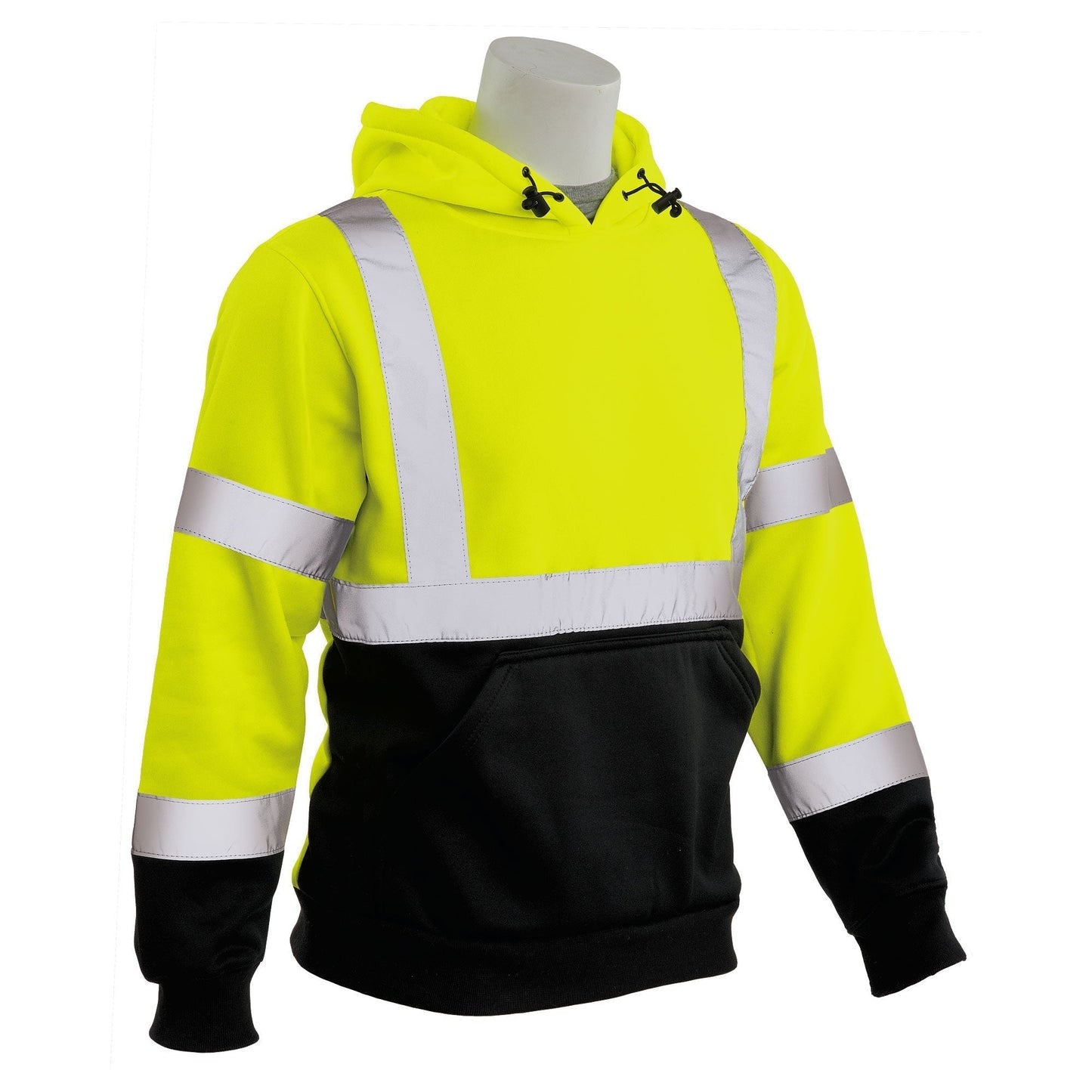Yellow/Lime Safety Sweatshirt - ERB - Cozy Fleece