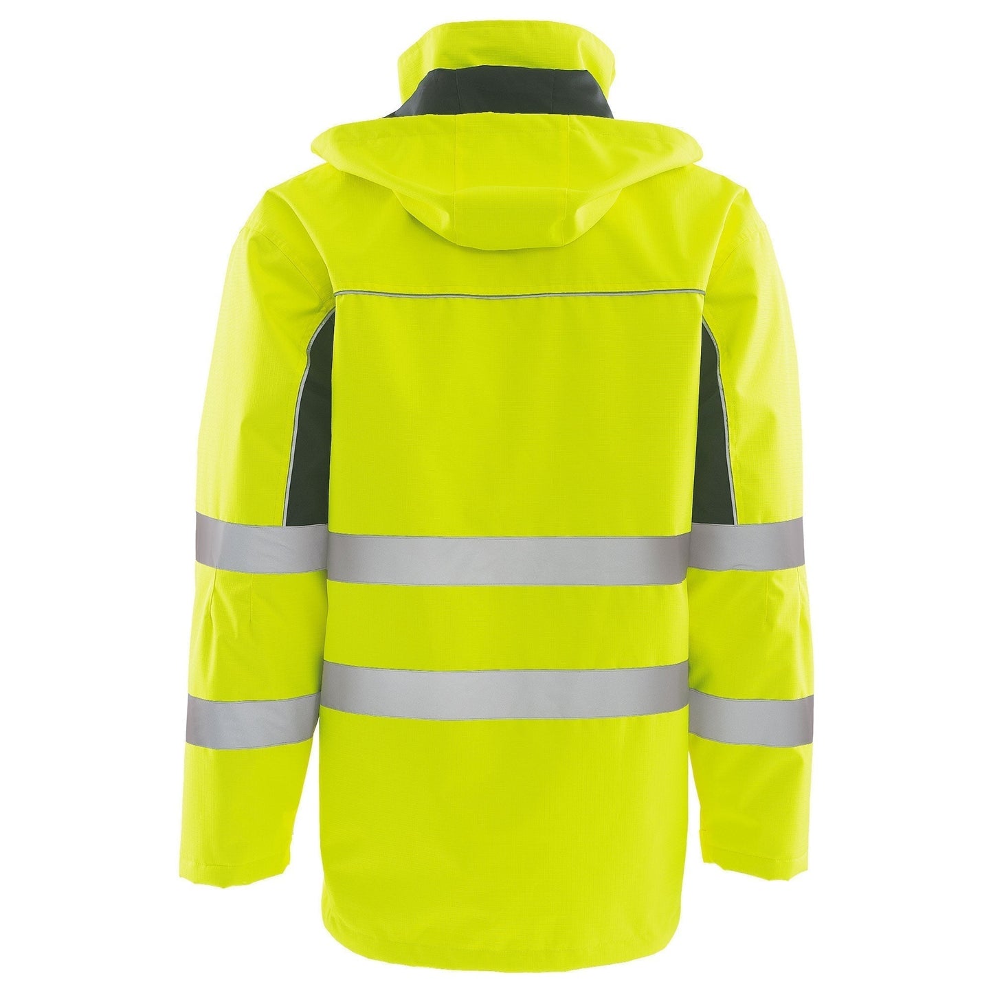 Yellow/Lime Safety Jacket - ERB - Waterproof Design