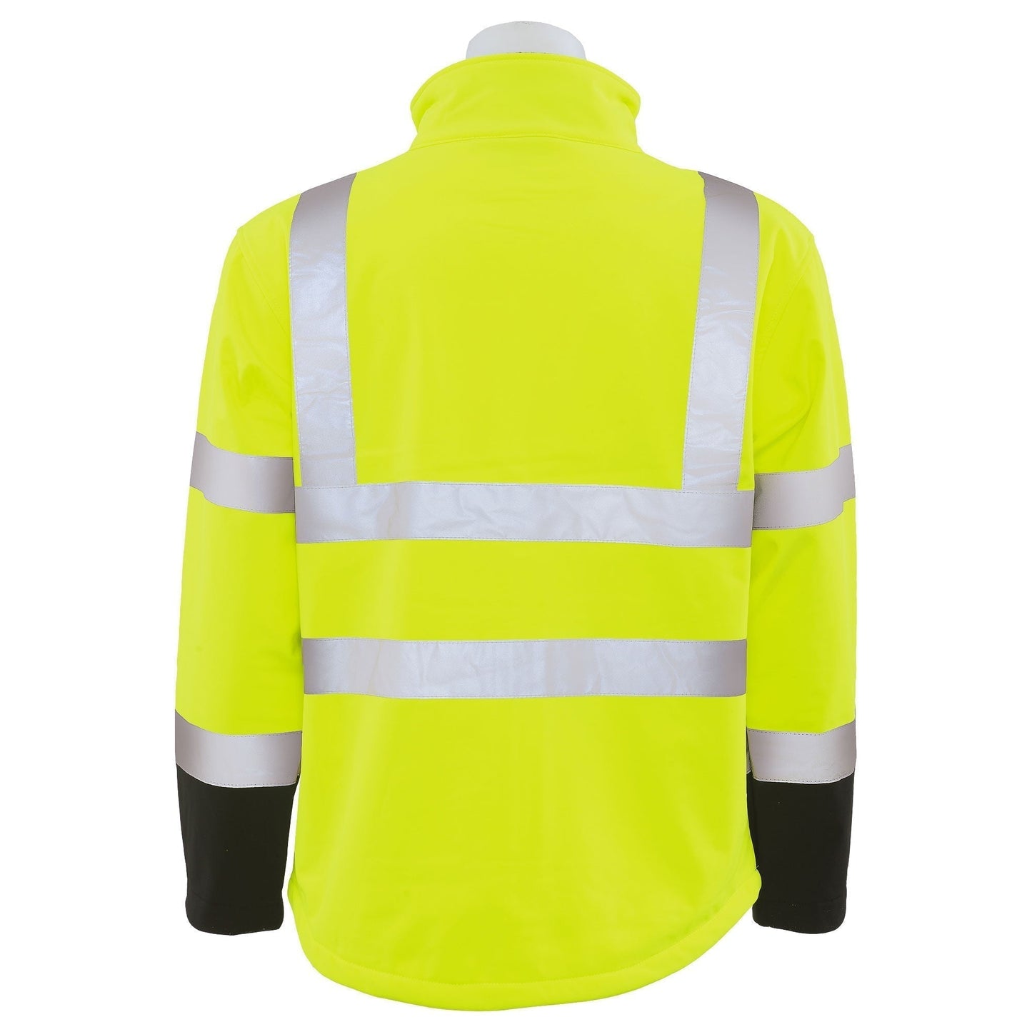 Yellow/Black Safety Jacket - ERB - Soft Shell Comfort