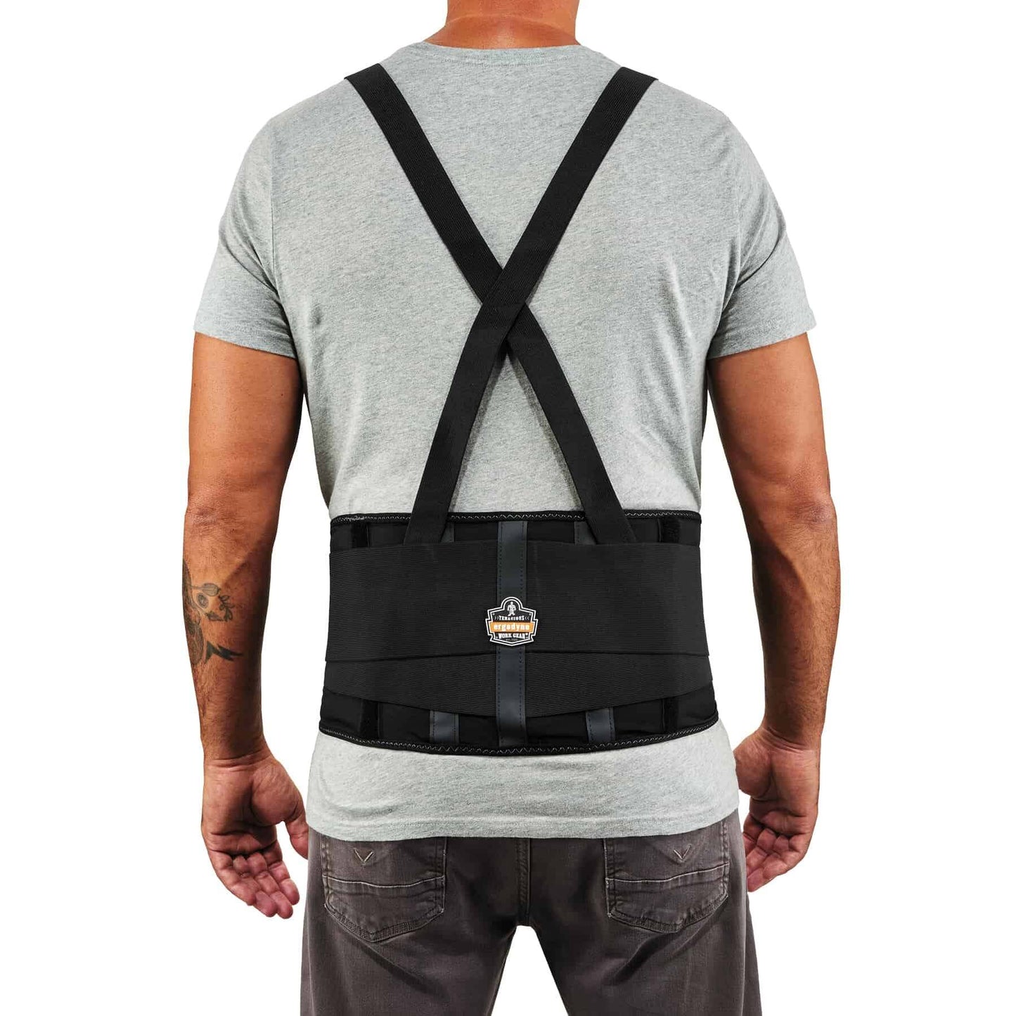 Black Back Supports - Ergodyne - Spandex Construction