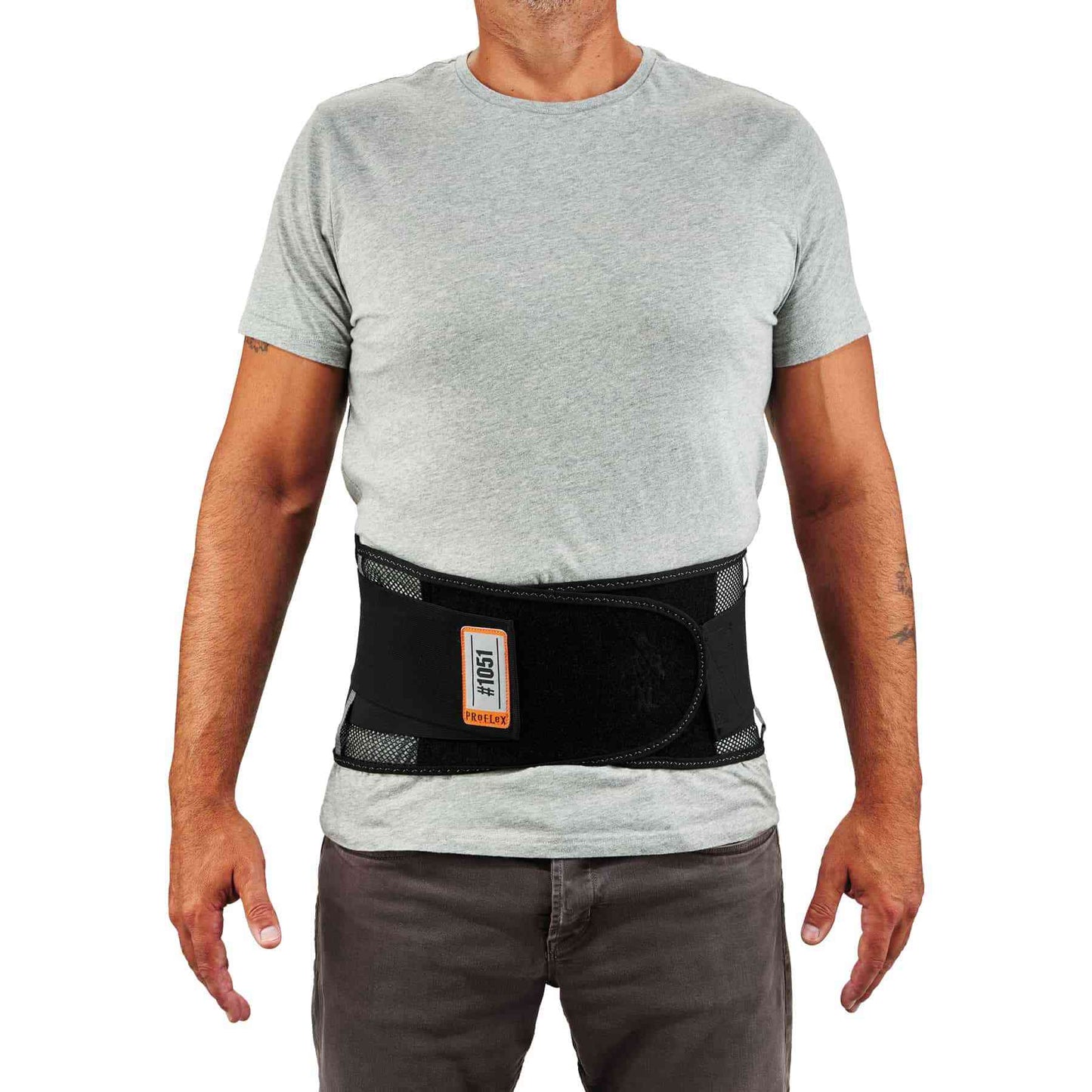 Black Back Supports | Ergodyne | Proflex 1051 Mesh - Comfortable Support - Breathable Design