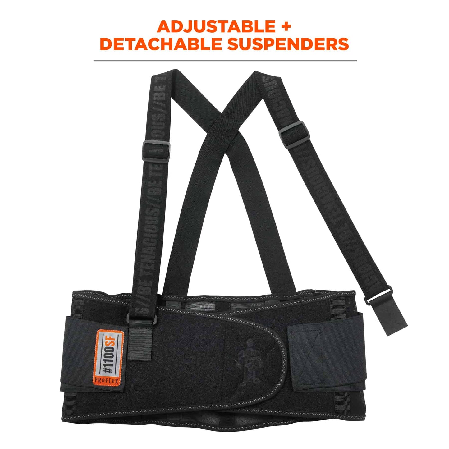 Black Back Supports - Ergodyne - Durable Spandex