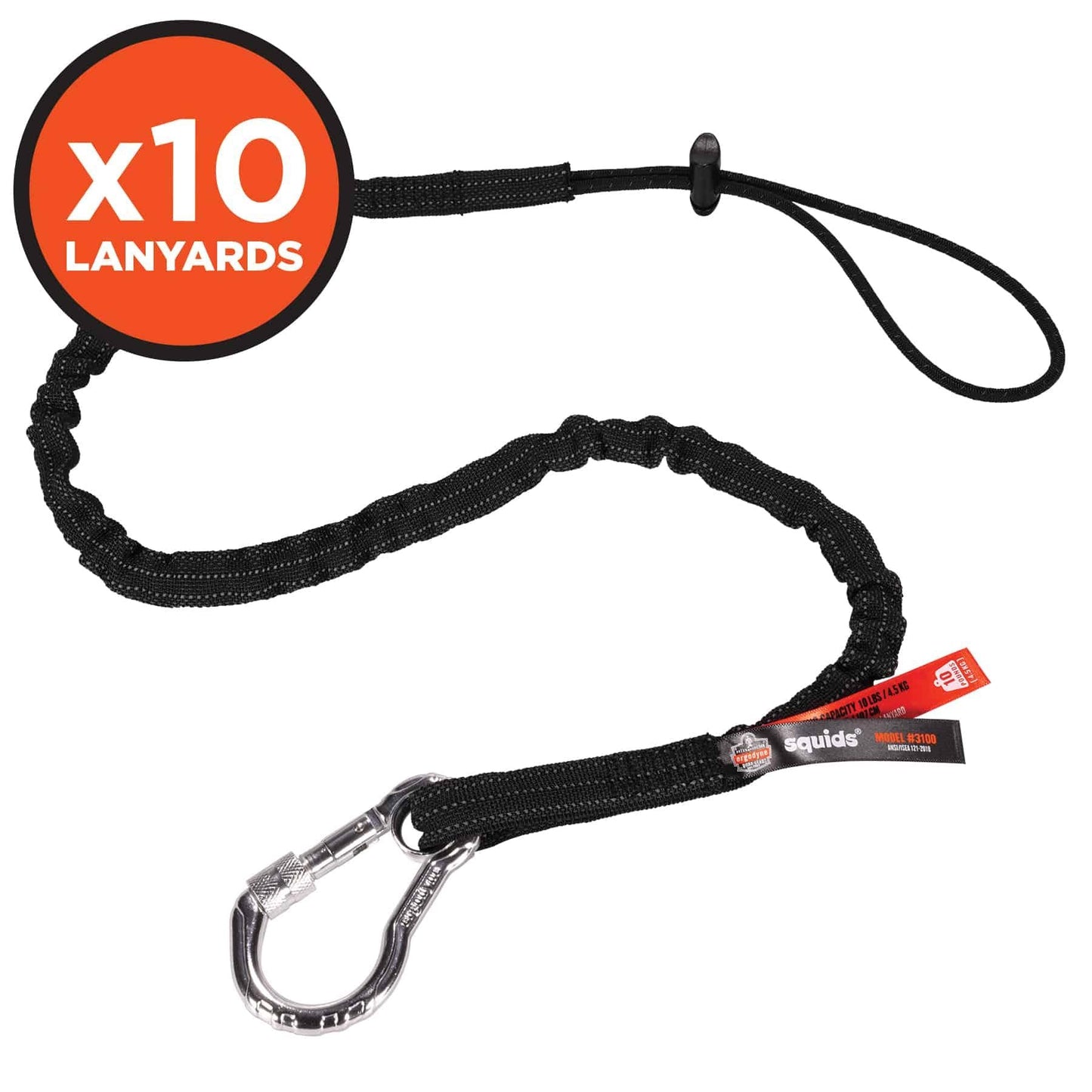 Black Lanyards - Ergodyne - Durable Tool Security