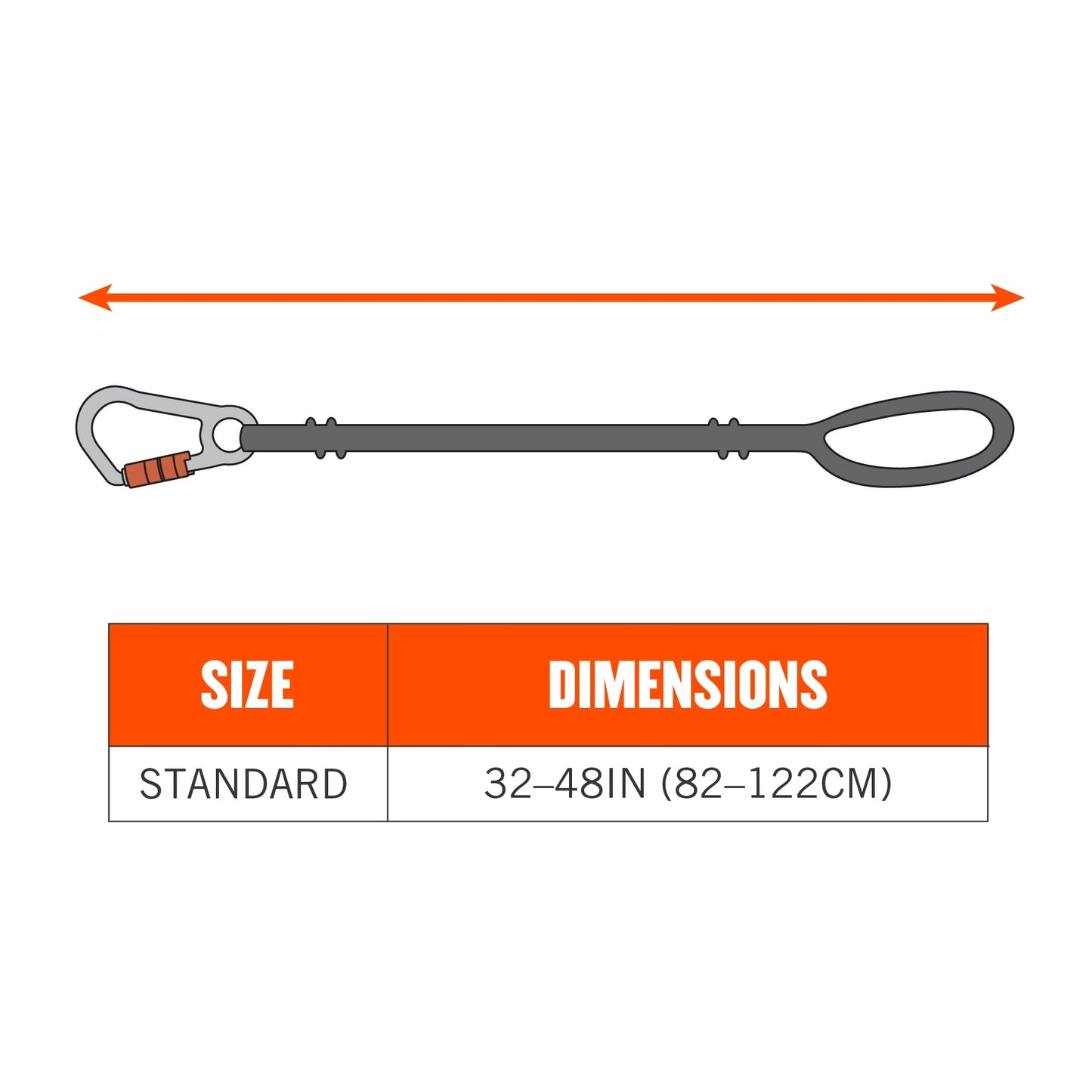 Black Lanyards - Ergodyne - Durable Tool Attachment
