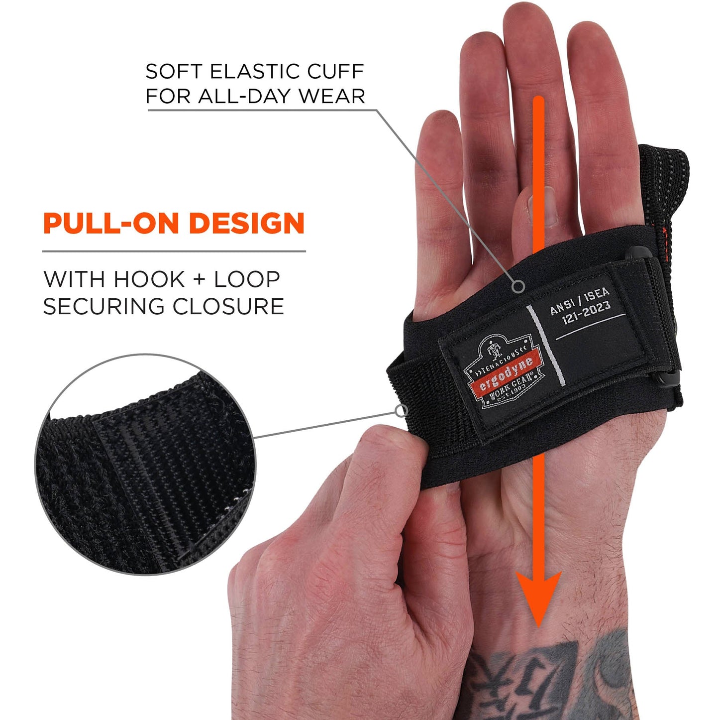 Carabiner Anchor Tool Holders - Ergodyne - Durable Lanyard