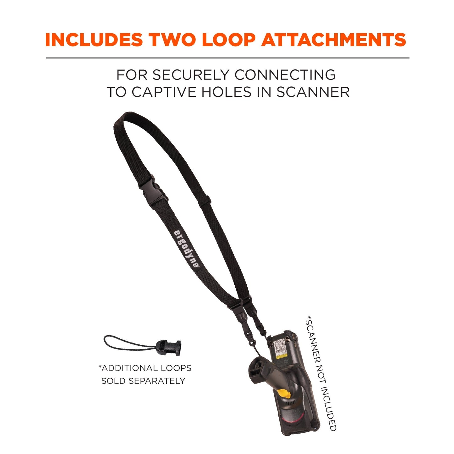 Black Sling Lanyards - Ergodyne - Durable Design