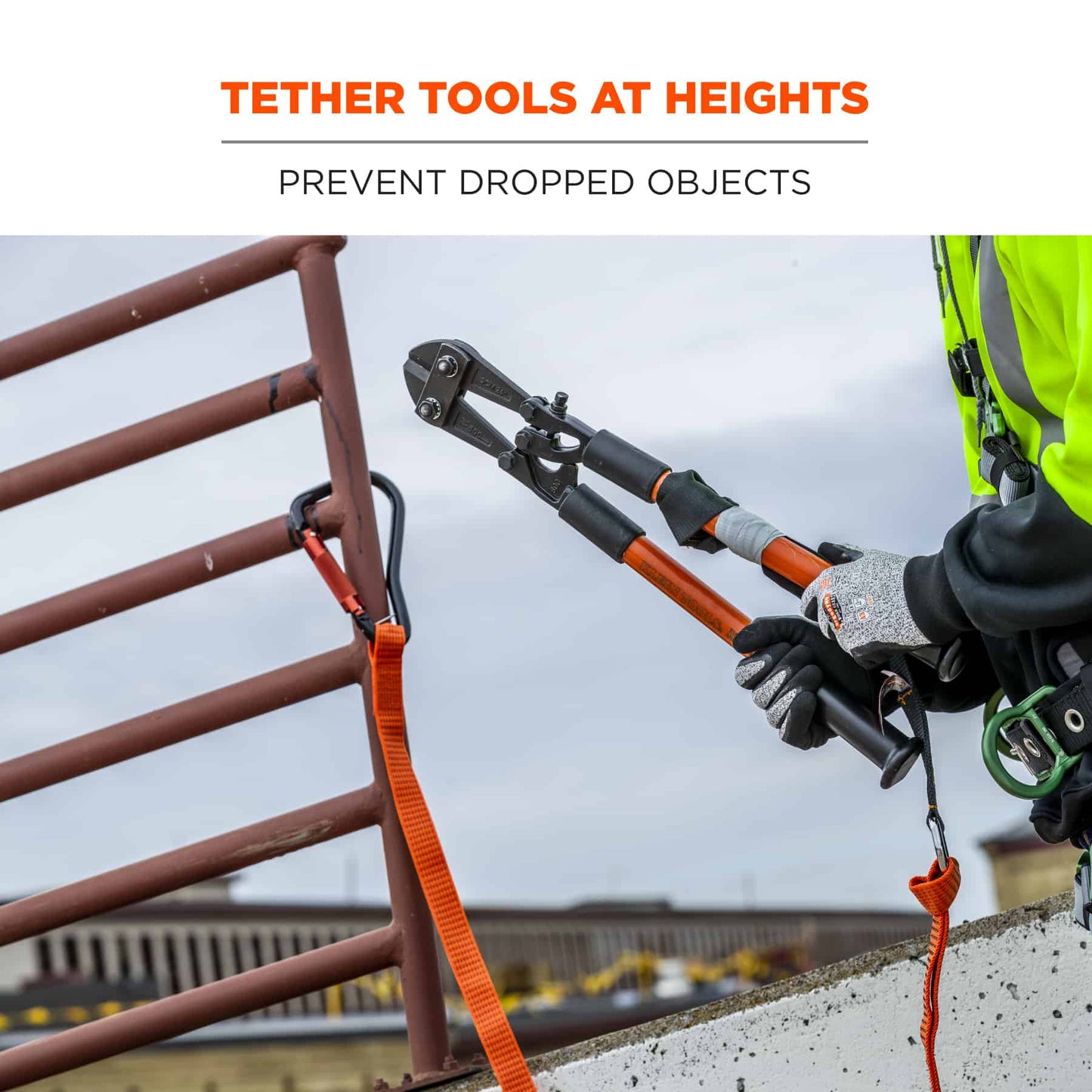Orange Lanyards - Ergodyne - Durable Tool Attachment
