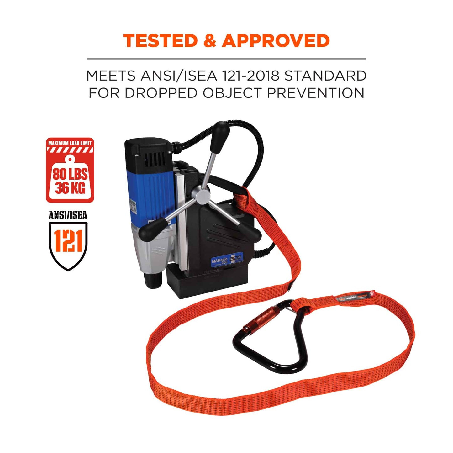 Orange Lanyards - Ergodyne - Durable Tool Attachment
