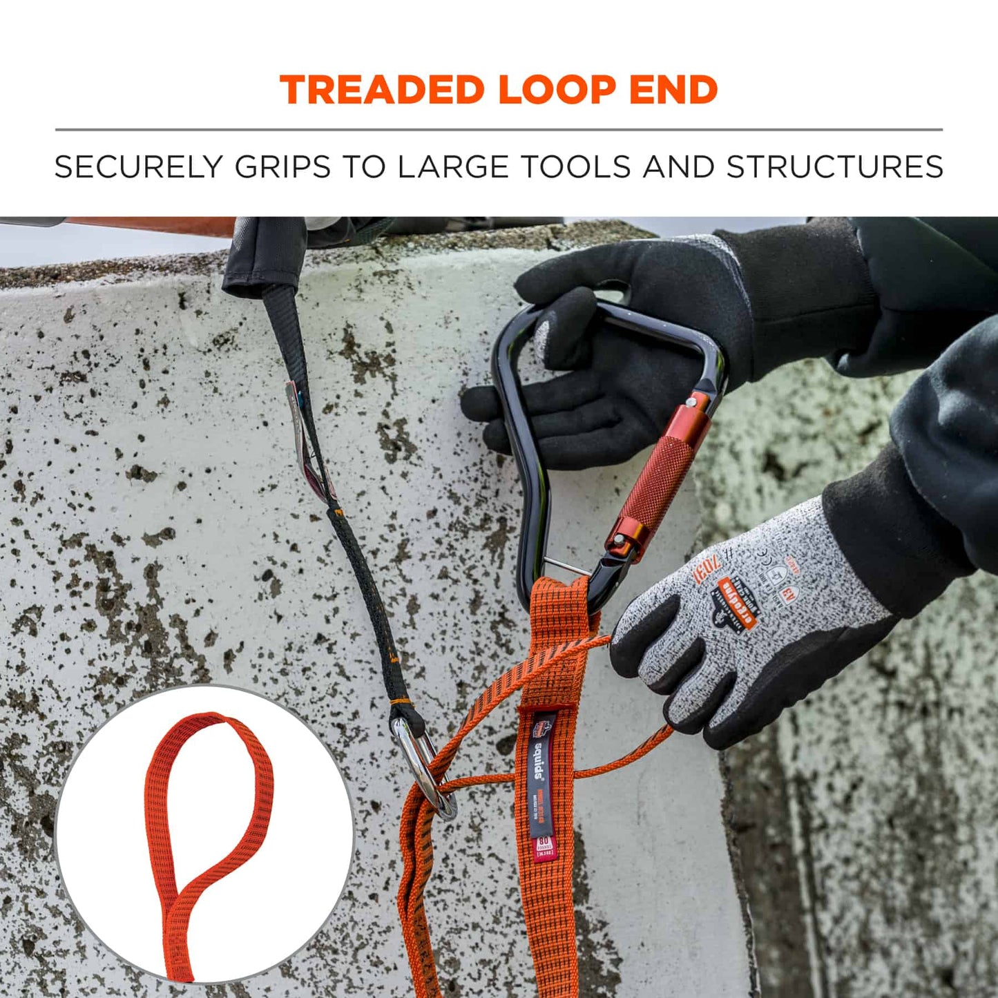Orange Lanyards - Ergodyne - Durable Tool Attachment