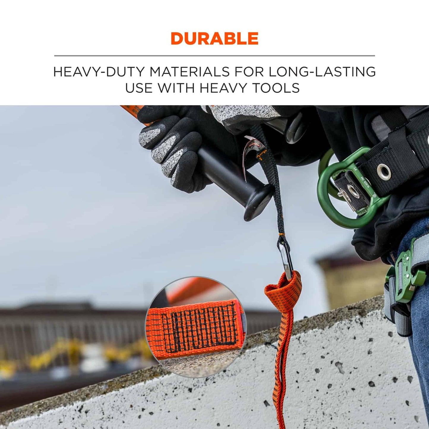 Orange Lanyards - Ergodyne - Durable Tool Attachment