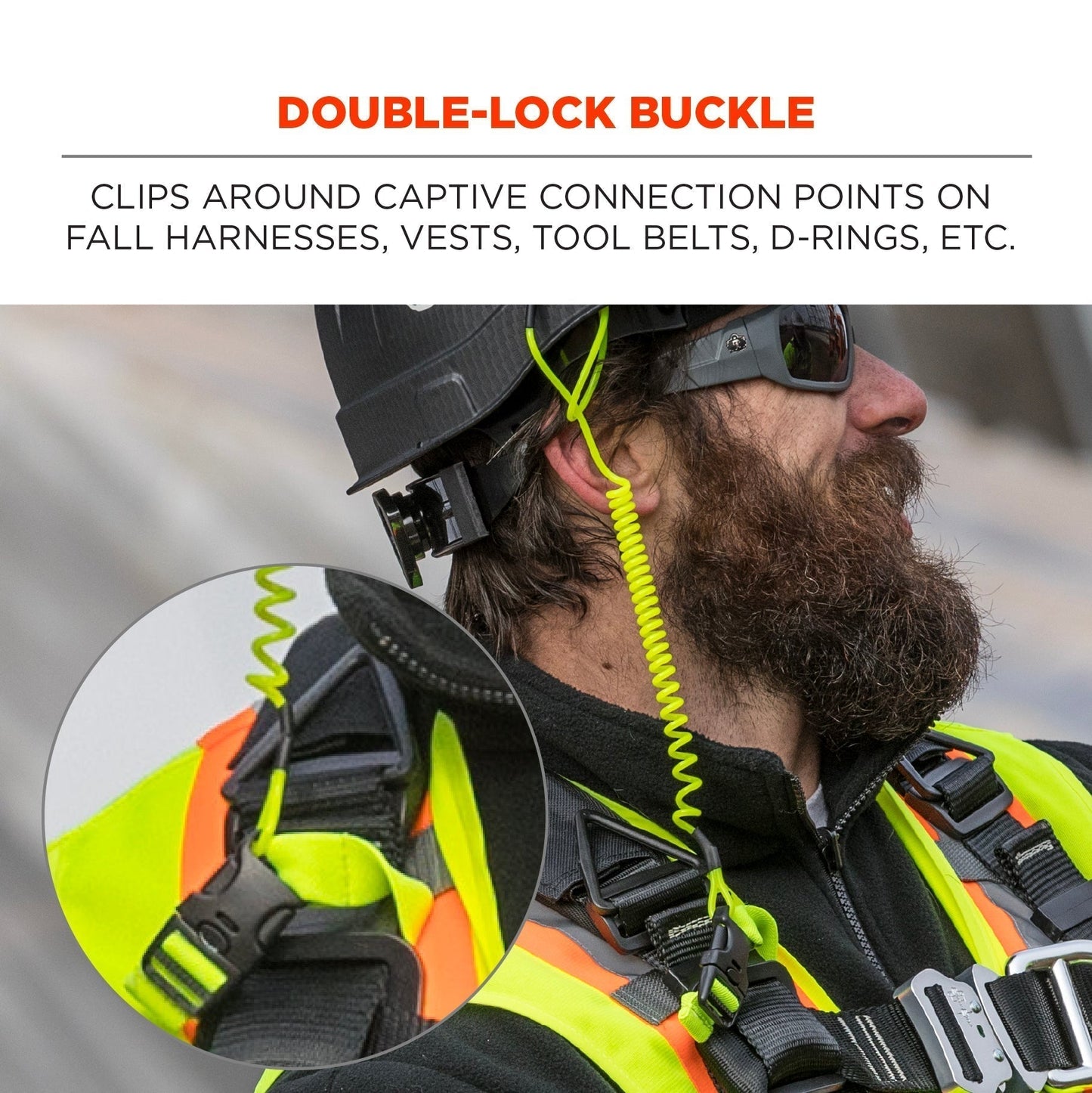 Black Lanyards - Ergodyne - Durable Tool Tethering