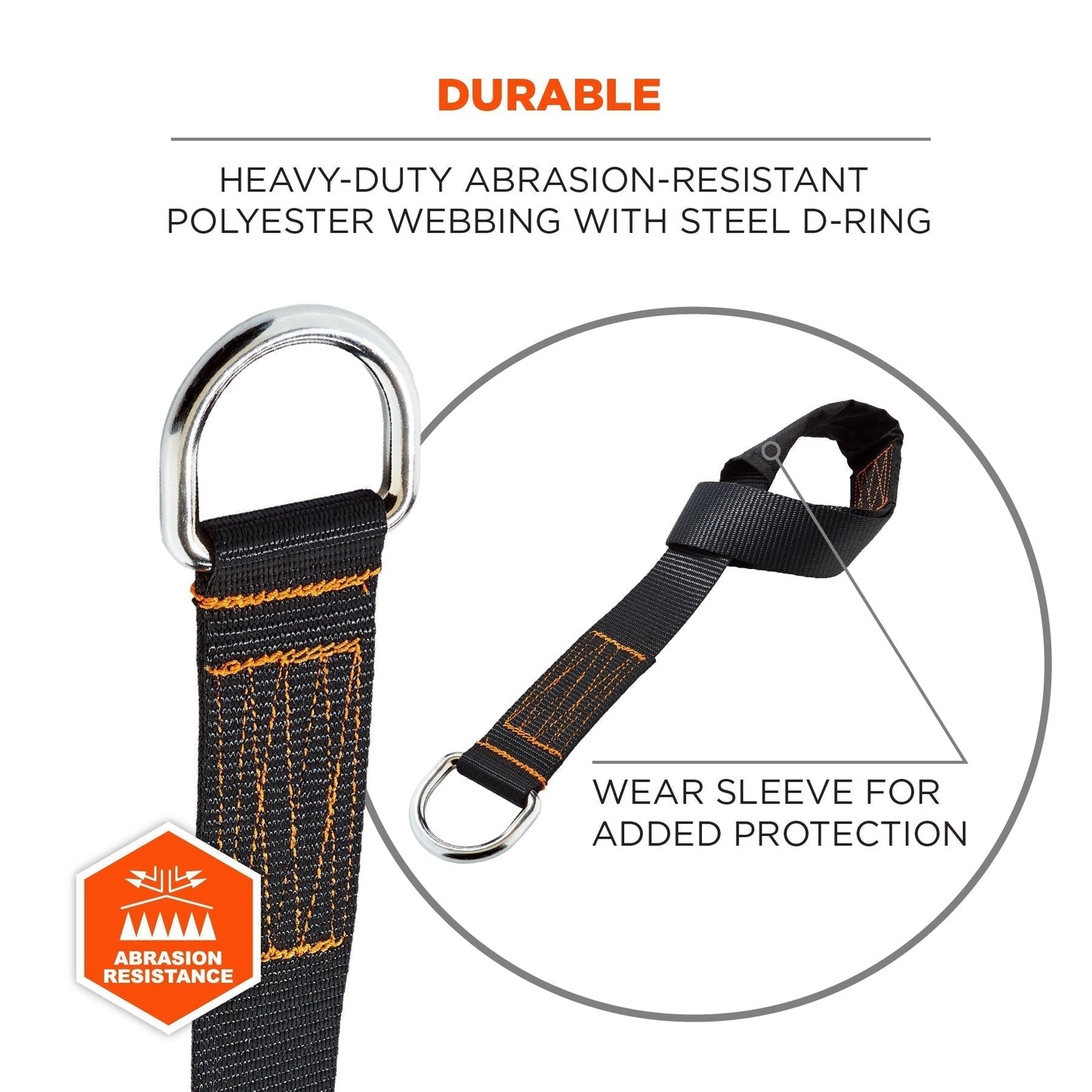 Black Anchors - Ergodyne - Durable Tool Lanyard