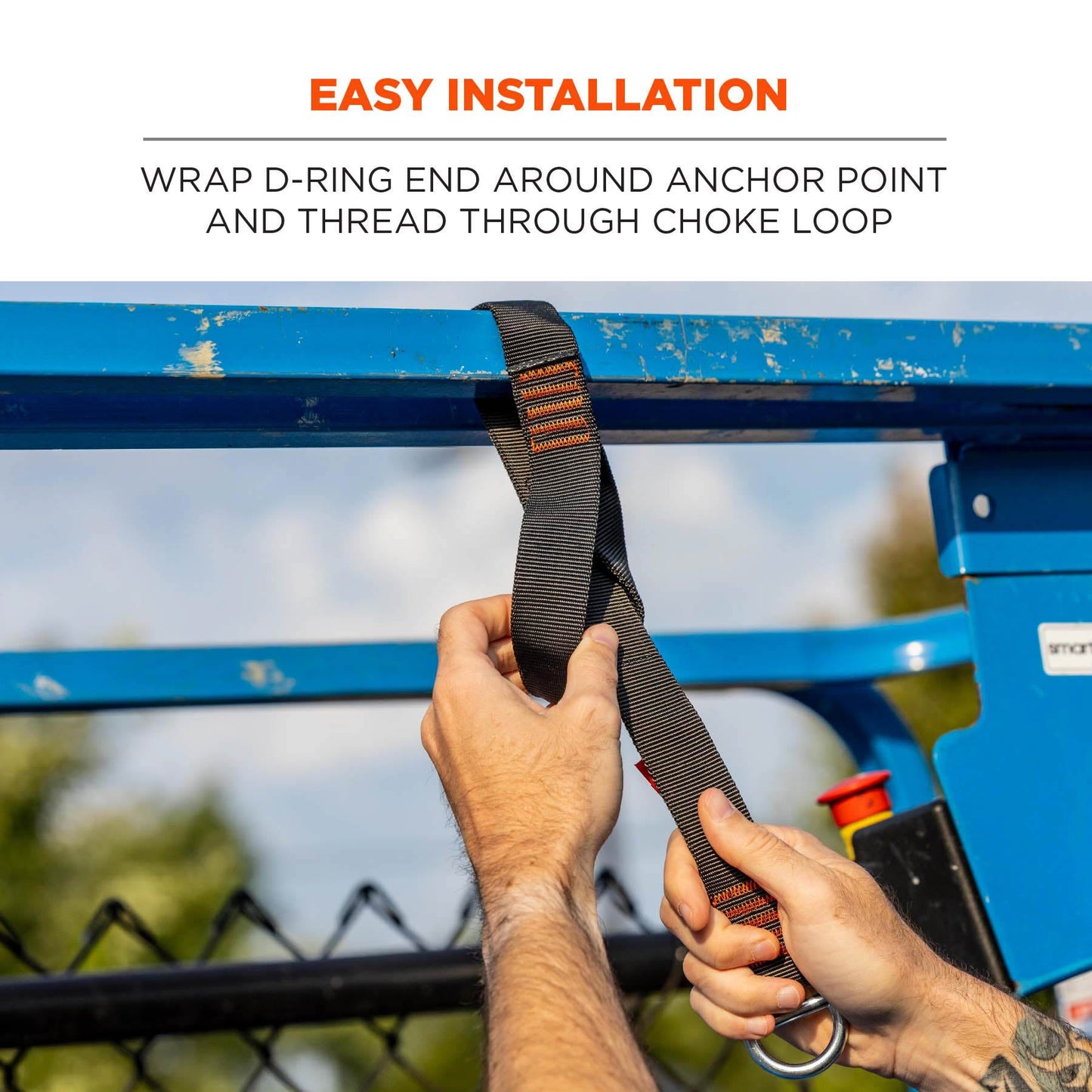 40lbs/18kg Tool Kits - Ergodyne - Durable Anchor Strap
