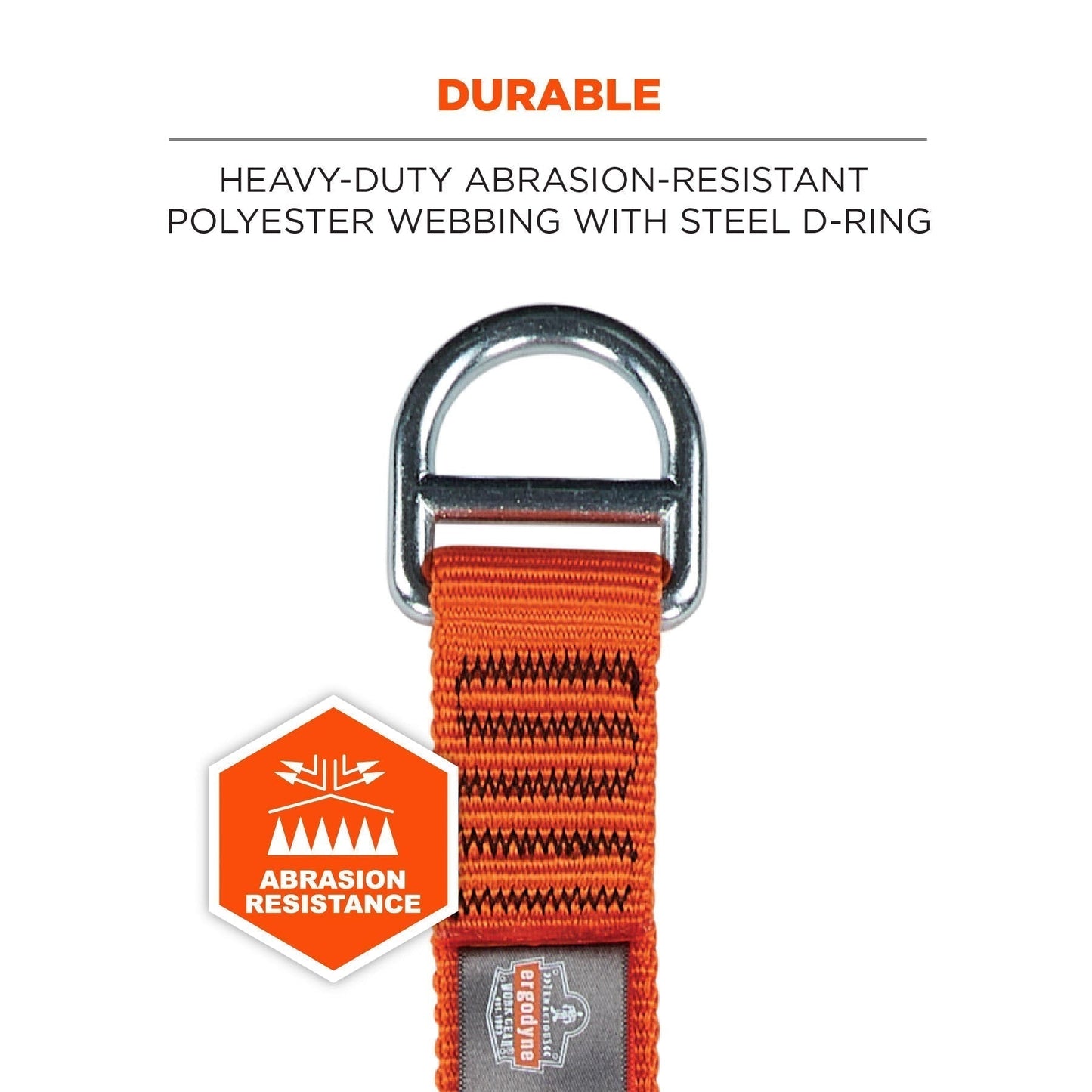 60lbs/27kg Tool Attachments - Ergodyne - Heavy-Duty Strap