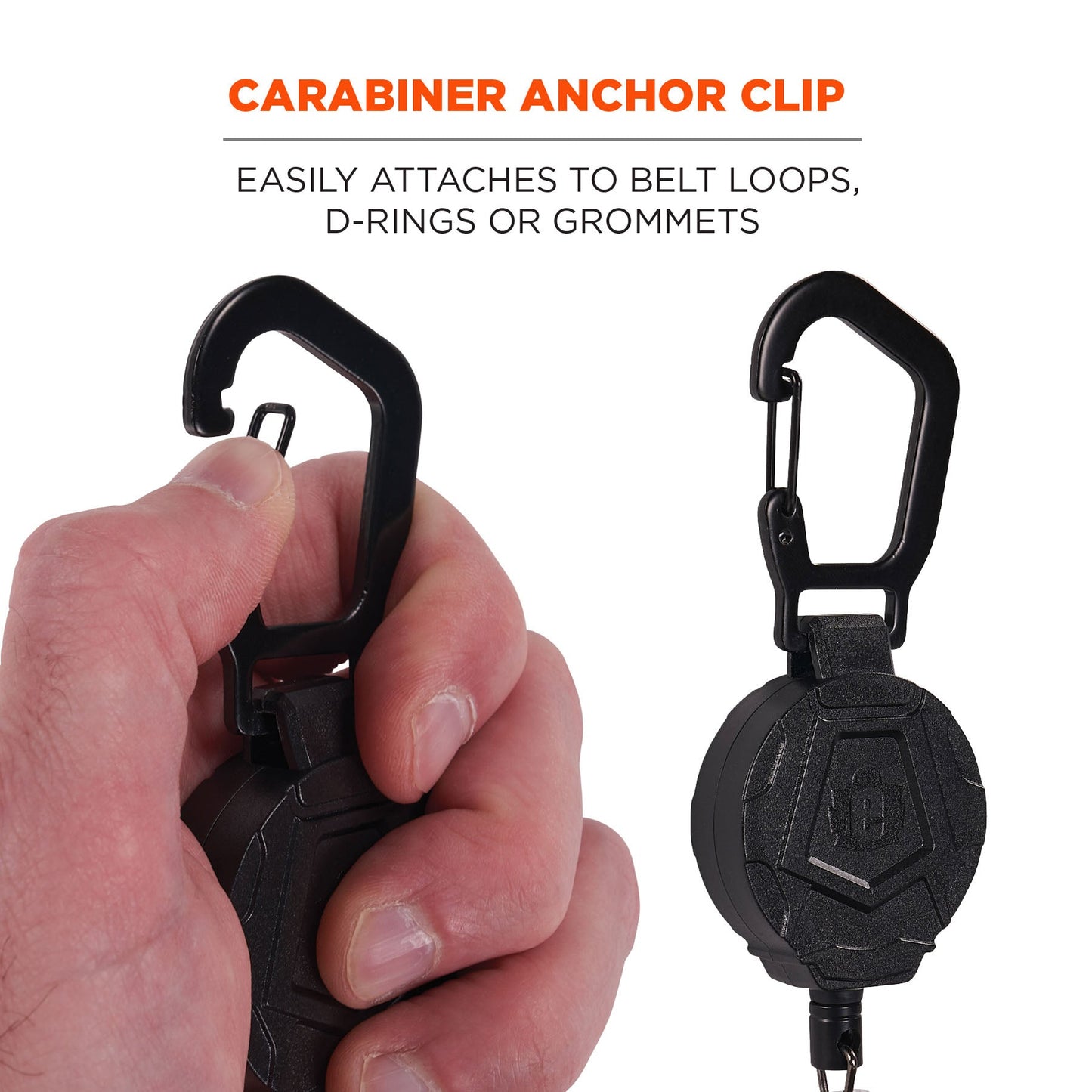 Black Lanyards - Ergodyne - Durable Badge Reel