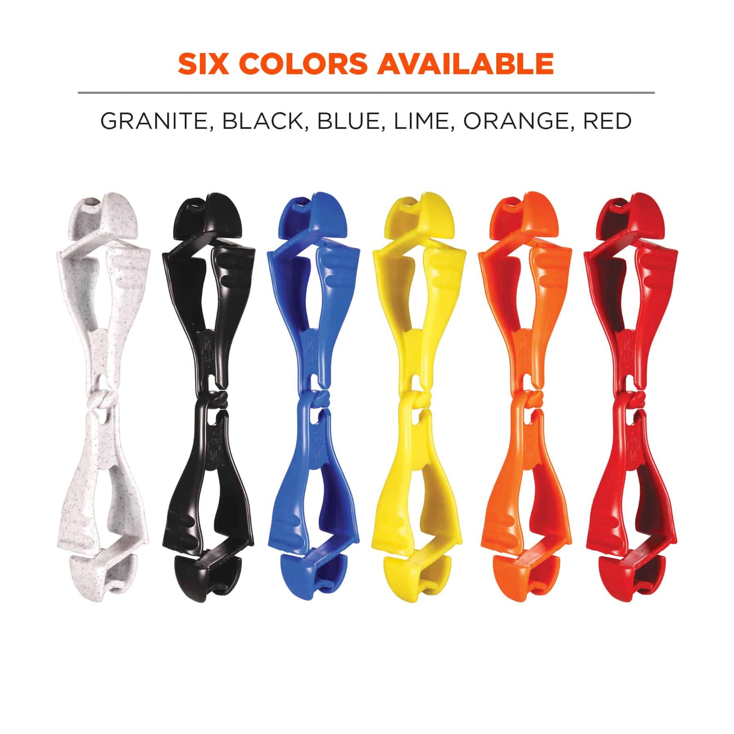 Black Glove Grabbers - Ergodyne - Lightweight Clips