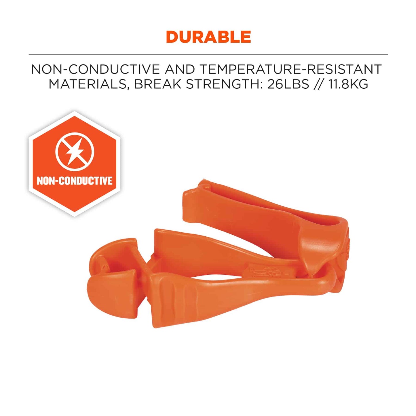 Black Glove Grabbers - Ergodyne - Versatile Clips