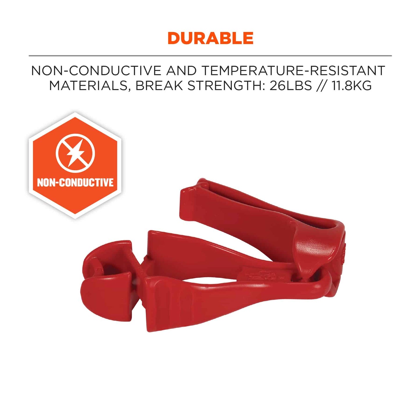 Black Glove Grabbers - Ergodyne - Versatile Clips