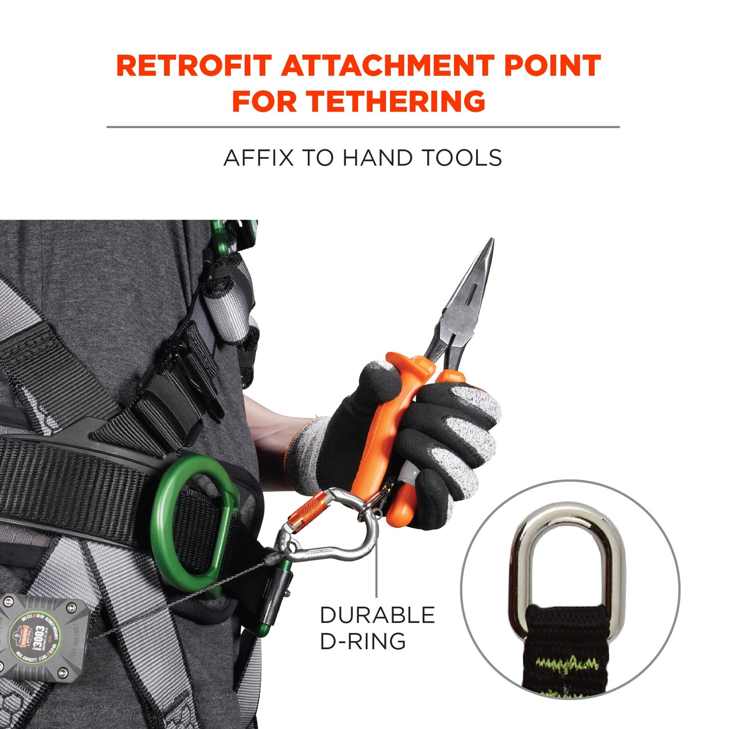5.5" Tool Attachments - Ergodyne - Durable Nylon Tails