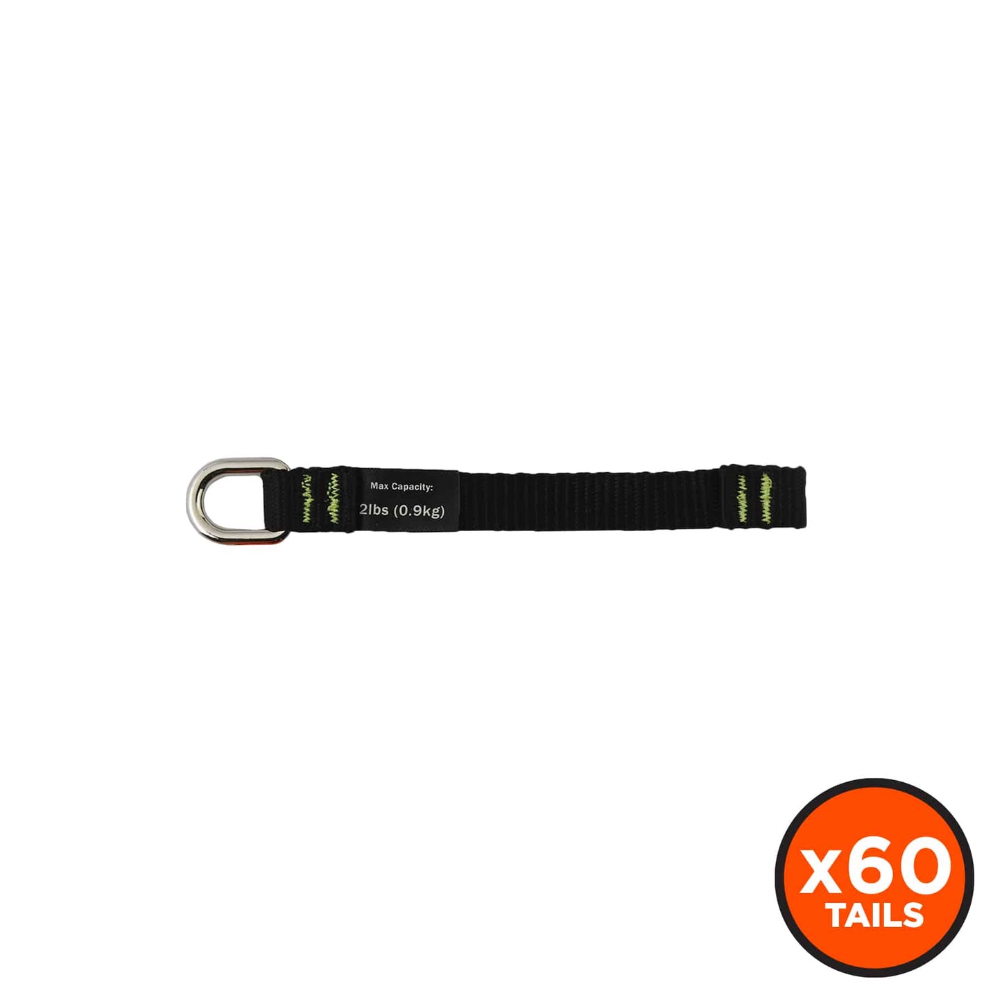 Black Tool Attachments - Ergodyne - Durable Web Tails