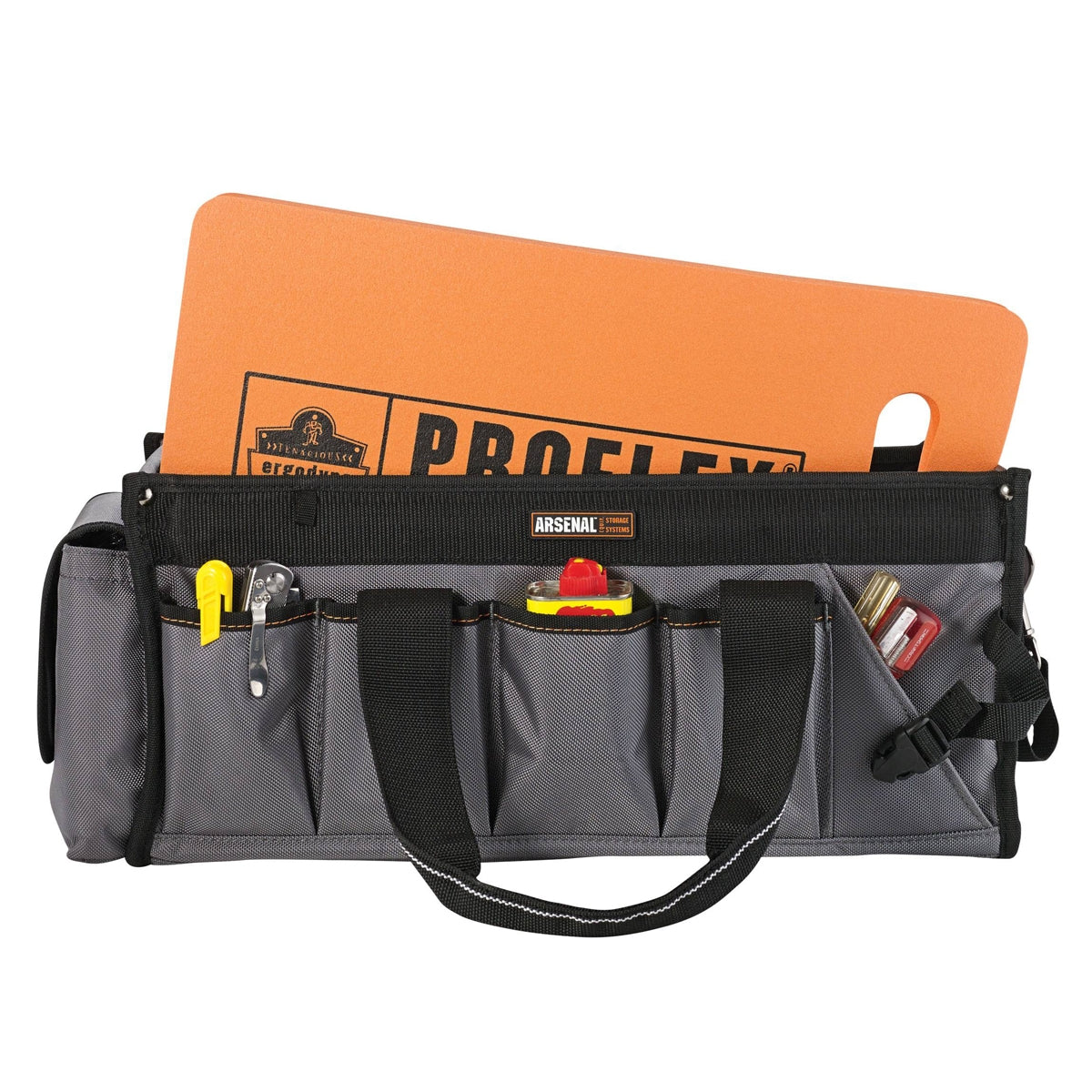 Orange Kneeling Pads - Ergodyne - Compact Design
