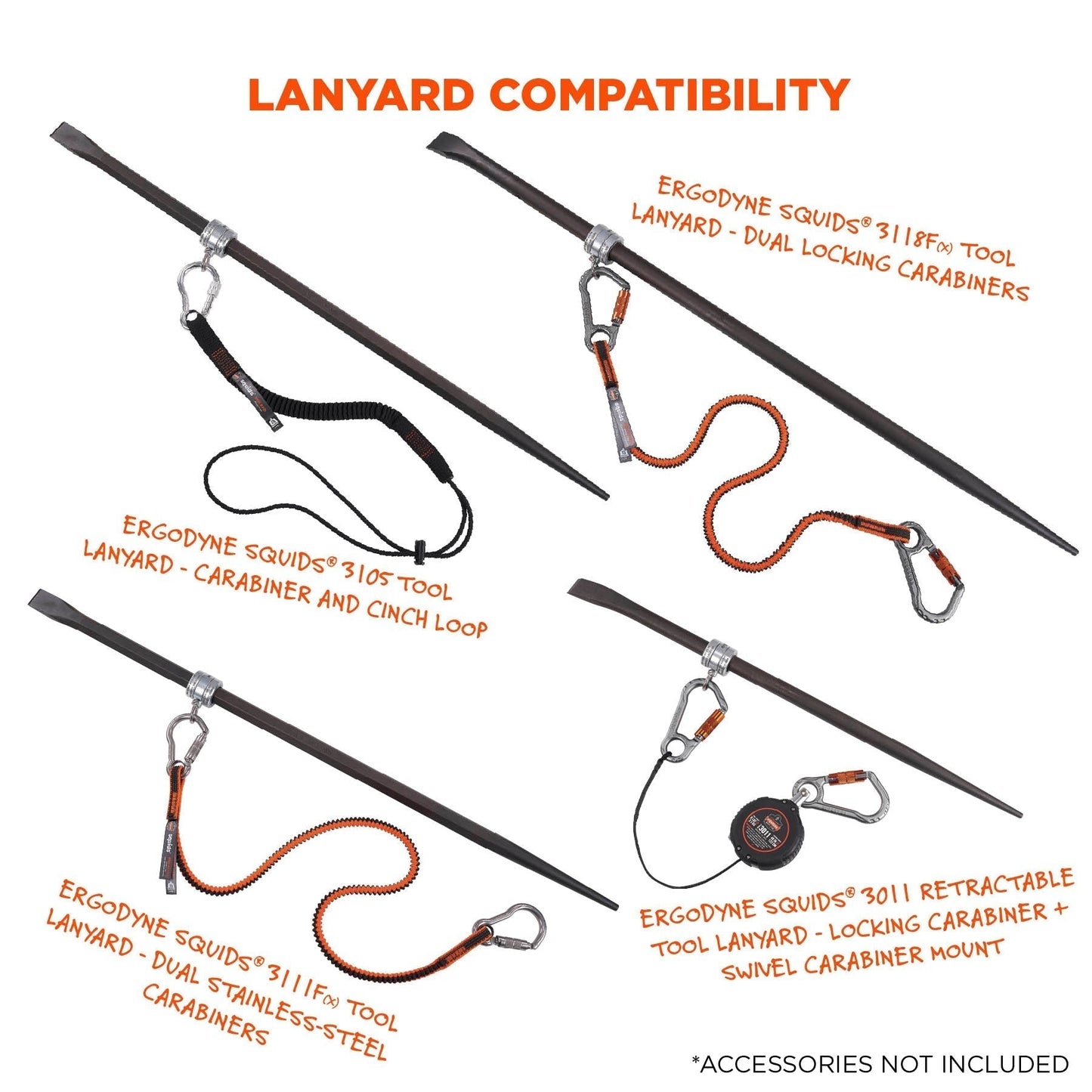 0.75 in Tool Lock - Ergodyne - Durable Locking Collar