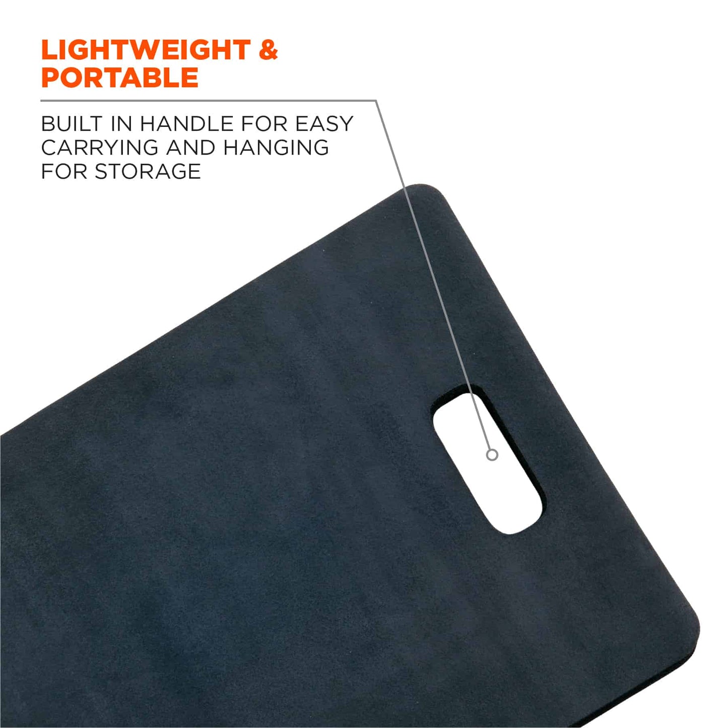 Black Kneeling Pads - Ergodyne - Comfortable Foam