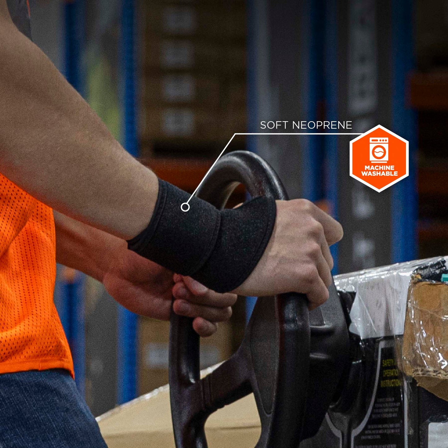 Black Wrist Wrap - Ergodyne - Neoprene Comfort Support