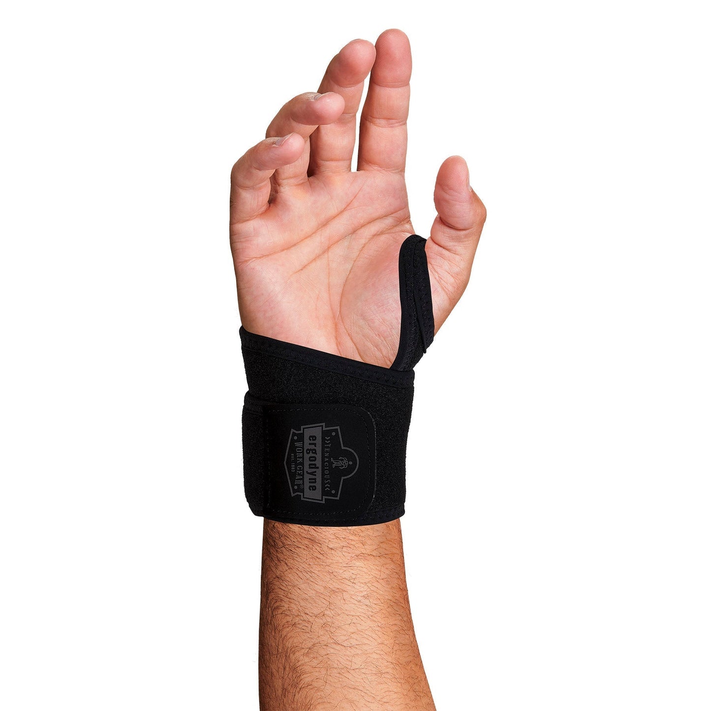 Black Wrist Wrap - Ergodyne - Neoprene Comfort Support