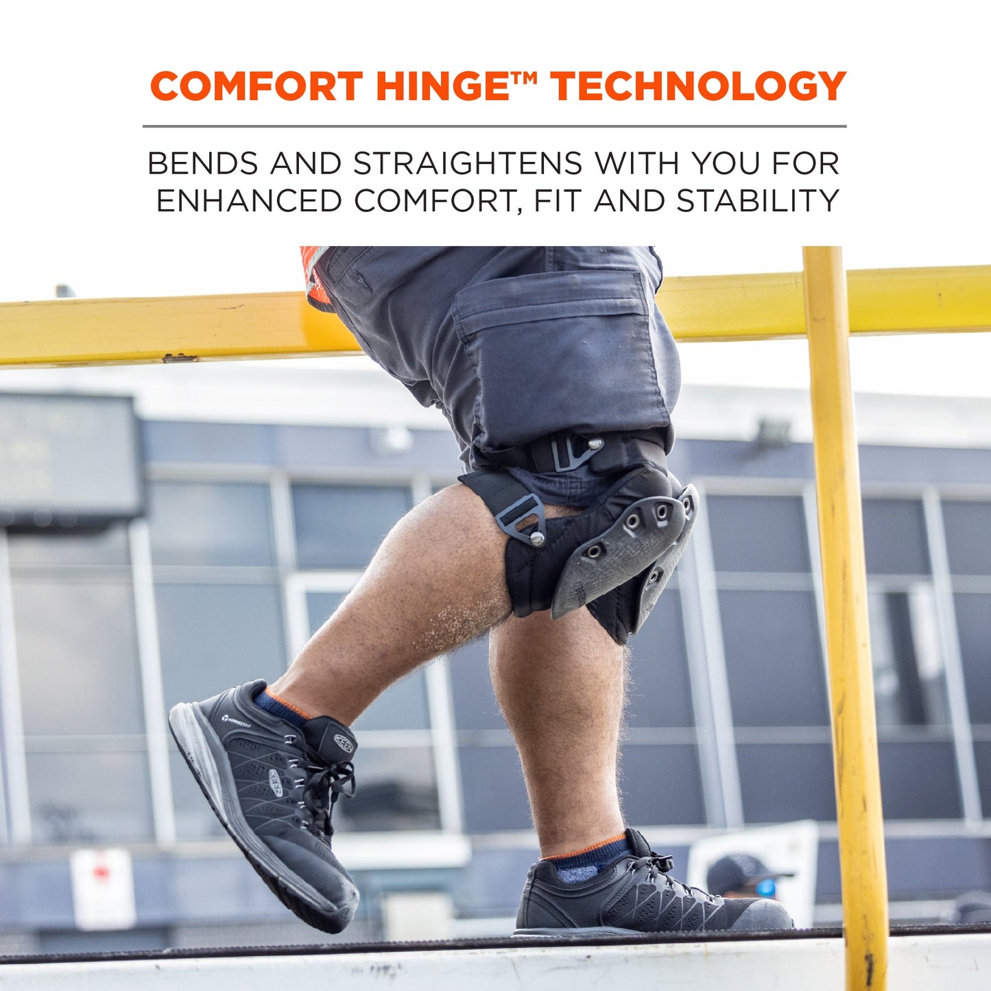 Black Knee Pads - Ergodyne - Comfortable Gel Design