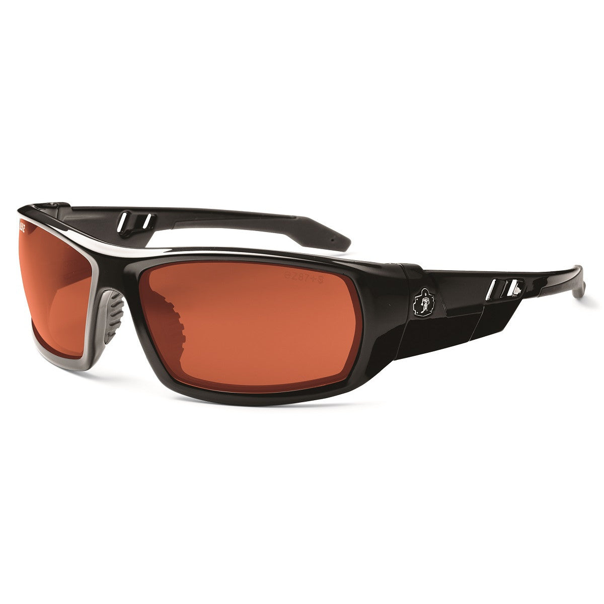 Clear Lens Glasses - Ergodyne - Durable Black Frame - Safety