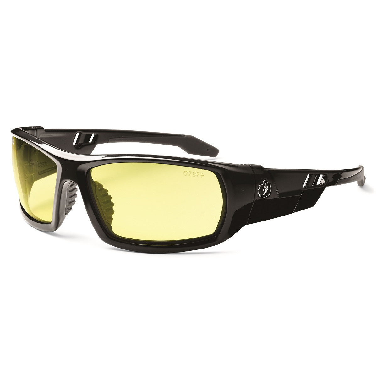 Clear Lens Glasses - Ergodyne - Durable Black Frame - Safety