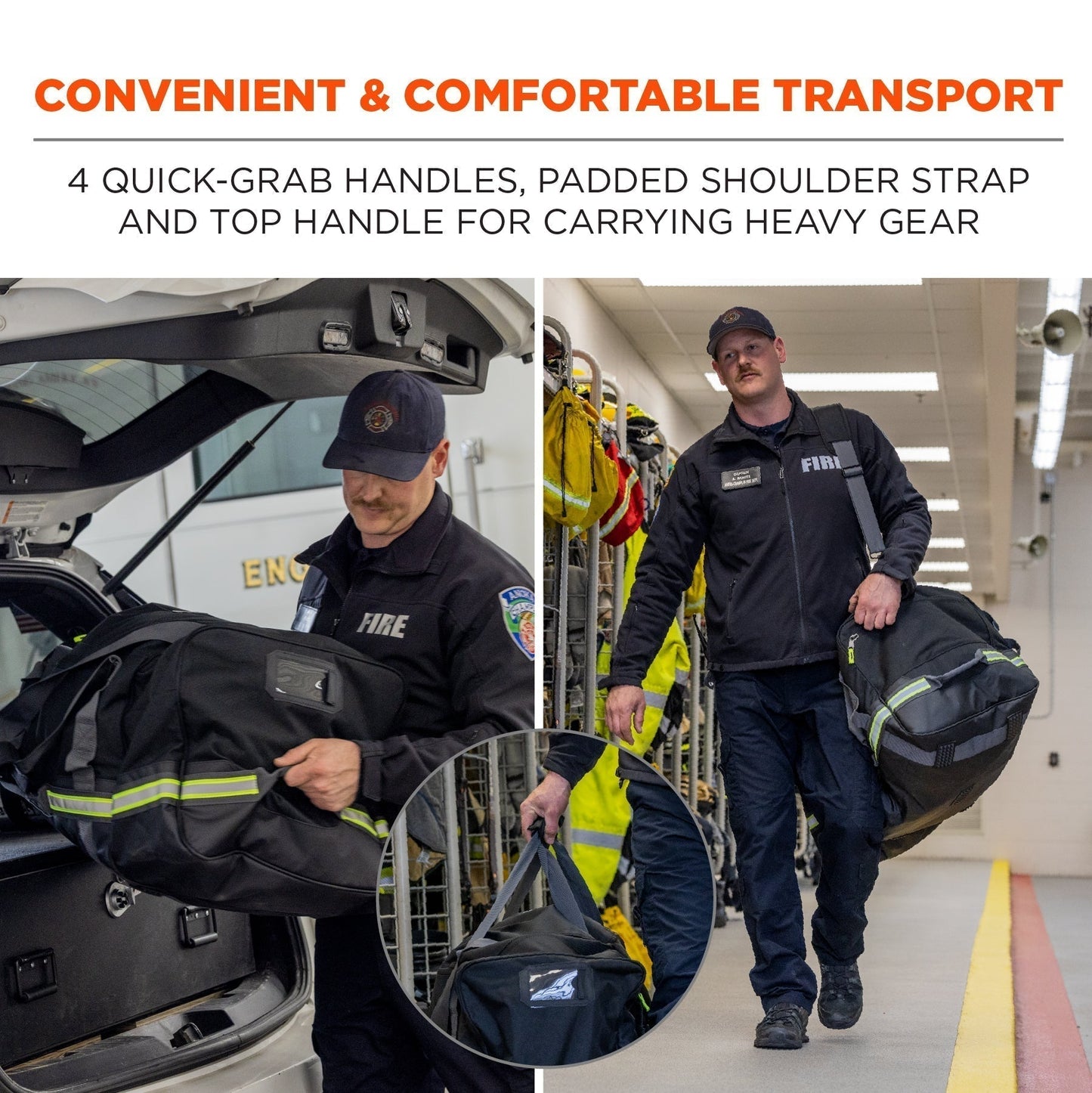 Black Gear Bag - Ergodyne - Durable Polyester