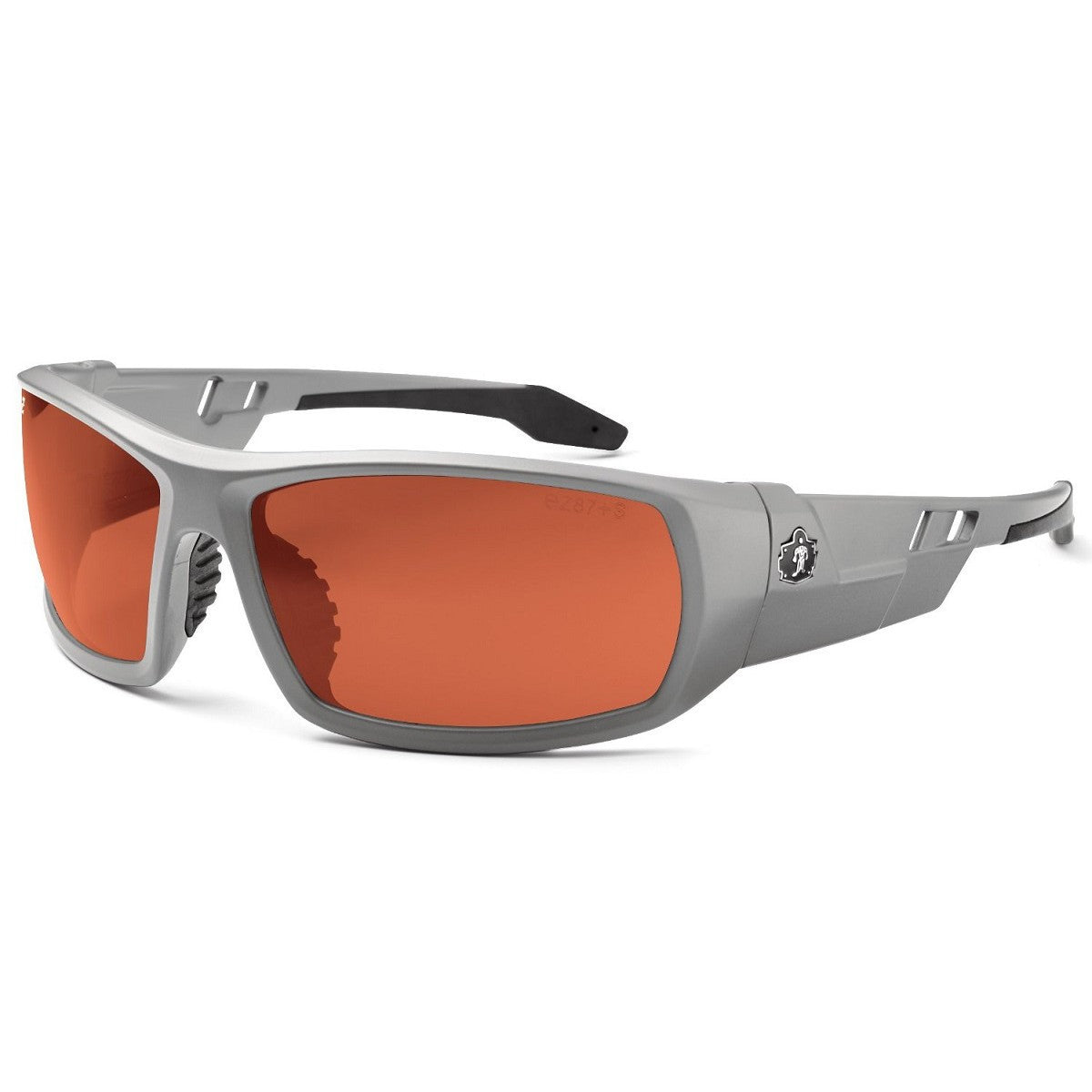 Clear Lens Glasses - Ergodyne - Durable Black Frame - Safety