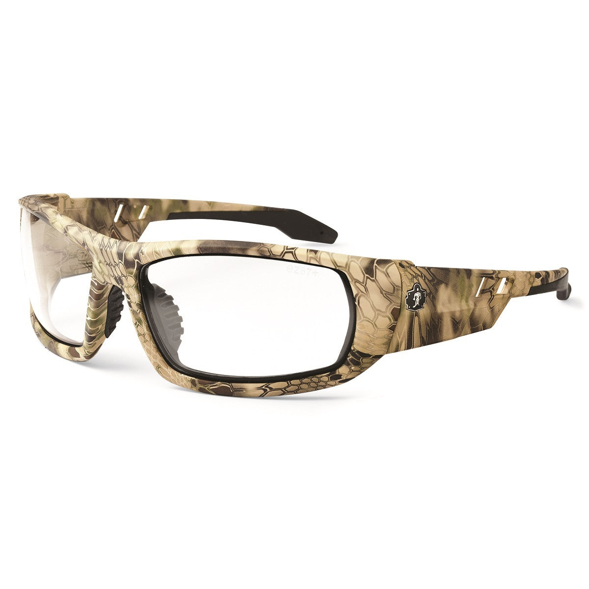 Clear Lens Glasses - Ergodyne - Durable Black Frame - Safety