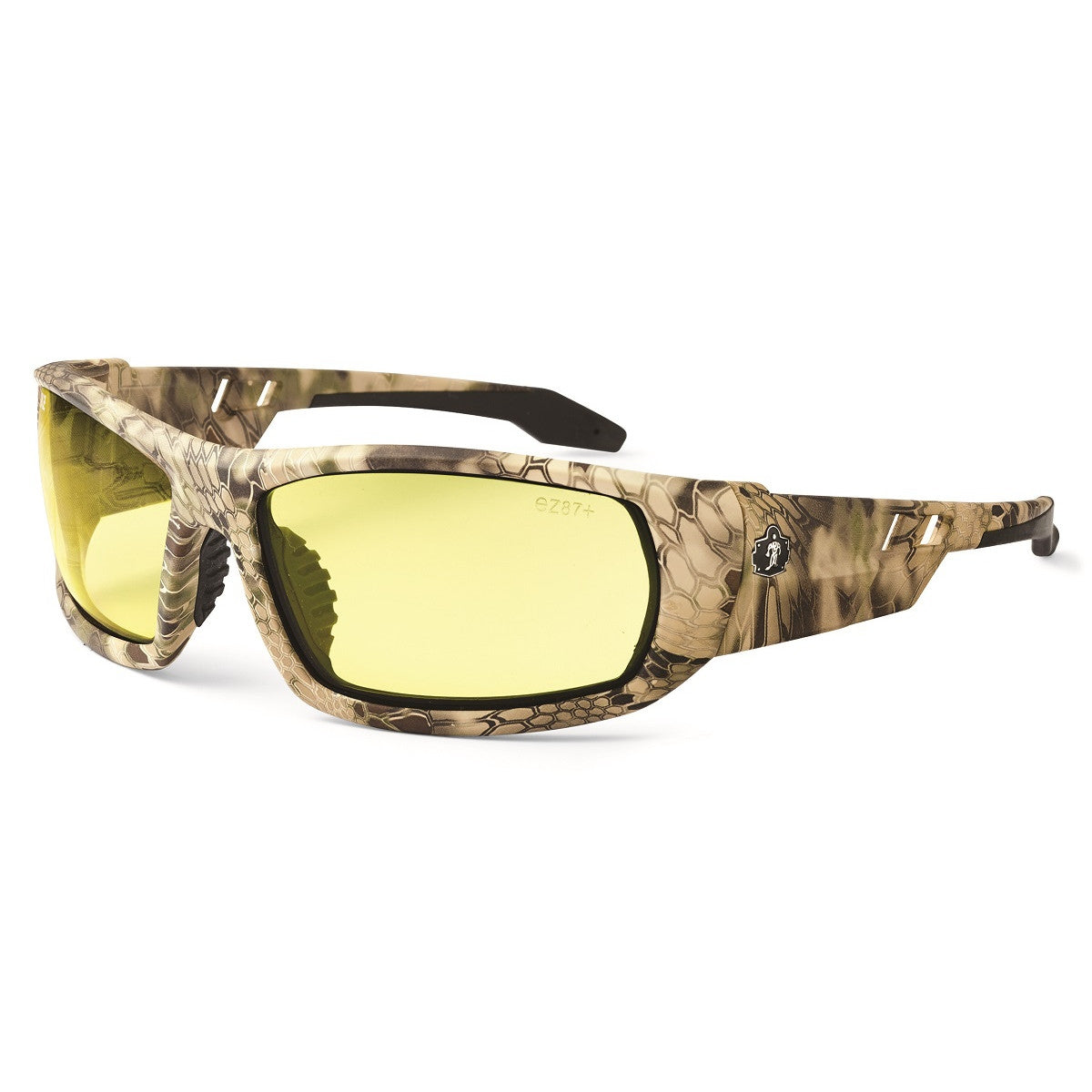 Clear Lens Glasses - Ergodyne - Durable Black Frame - Safety