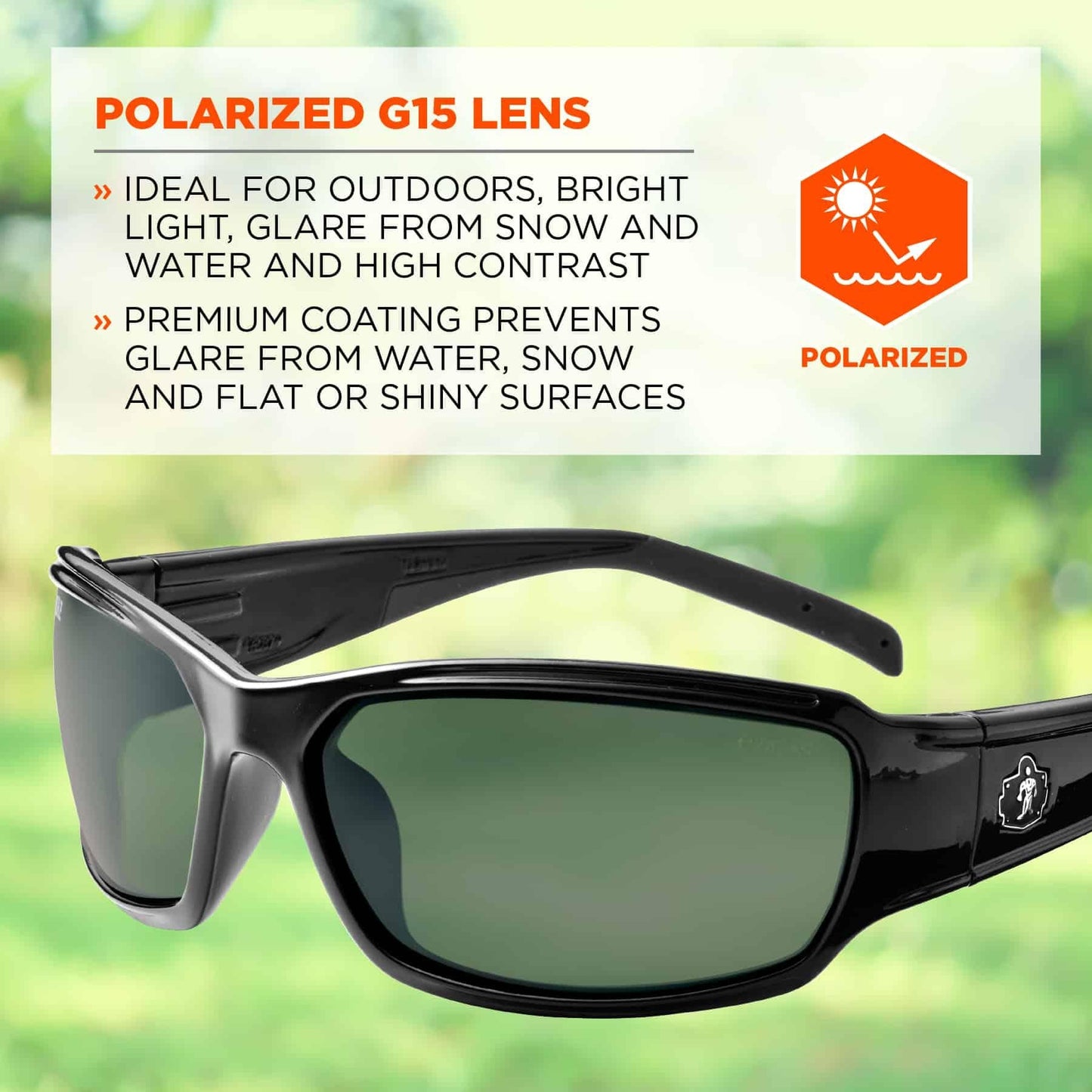 Clear Lens Glasses - Ergodyne - Impact Resistant