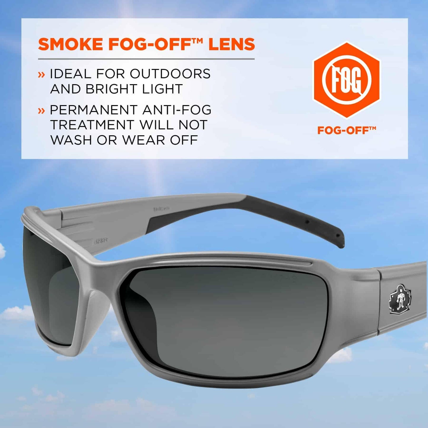 Clear Lens Glasses - Ergodyne - Impact Resistant