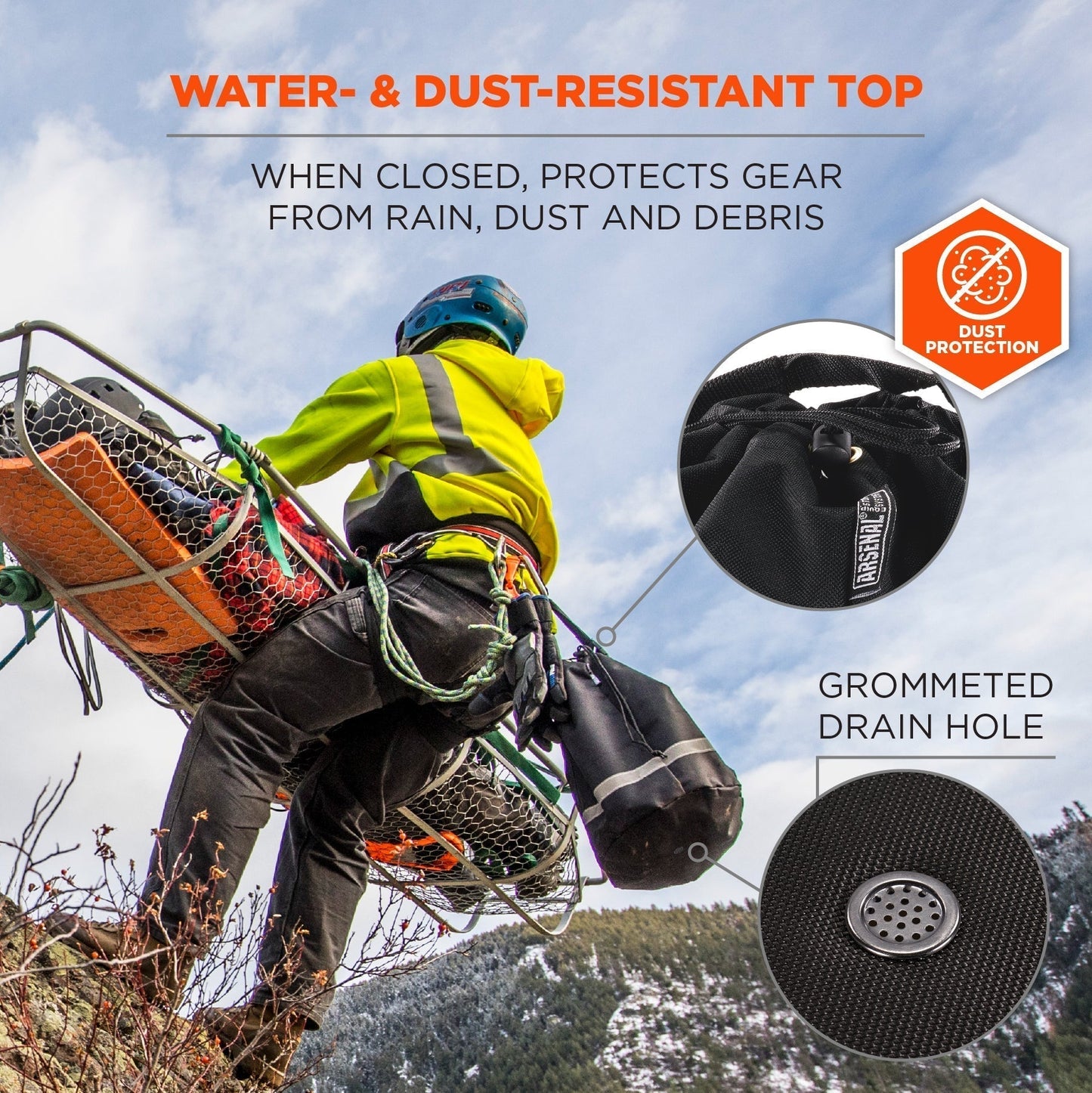 Black PPE Bags - Ergodyne - Durable Nylon Design
