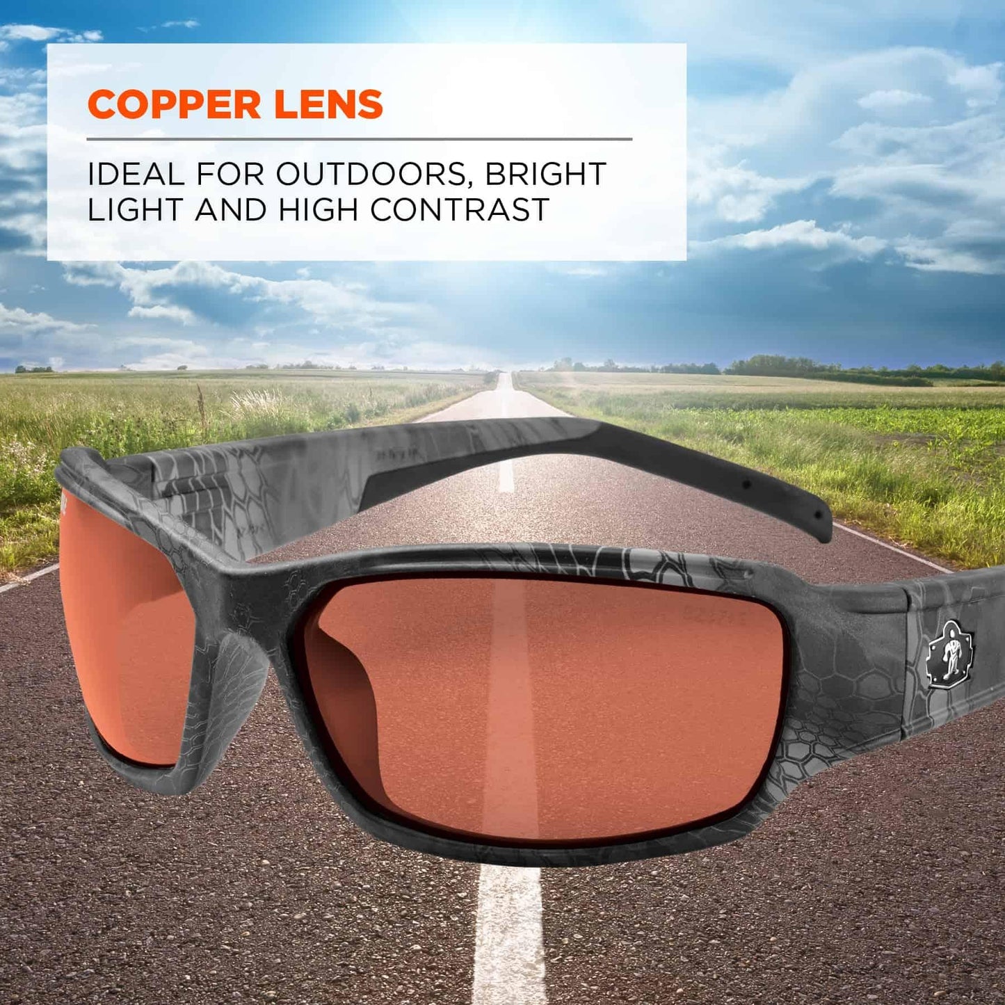 Clear Lens Glasses - Ergodyne - Impact Resistant