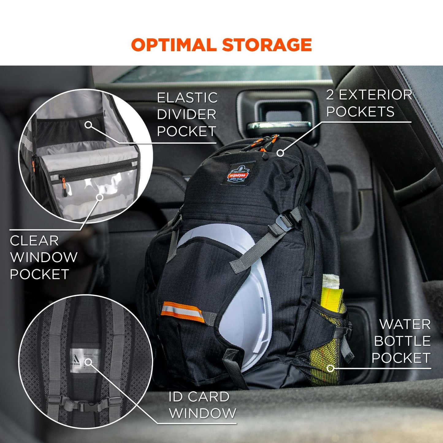 Hard Hat Storage Gear Bags - Ergodyne - Durable Backpack