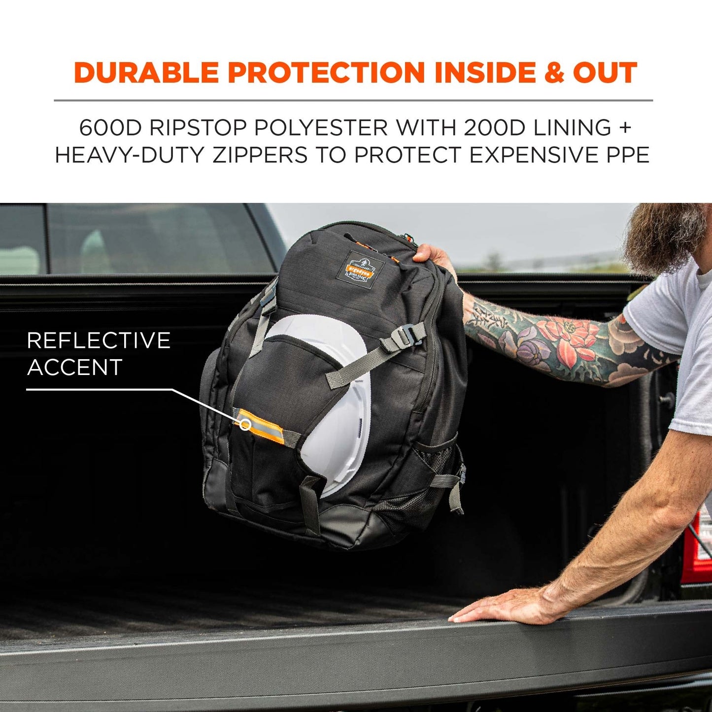 Hard Hat Storage Gear Bags - Ergodyne - Durable Backpack