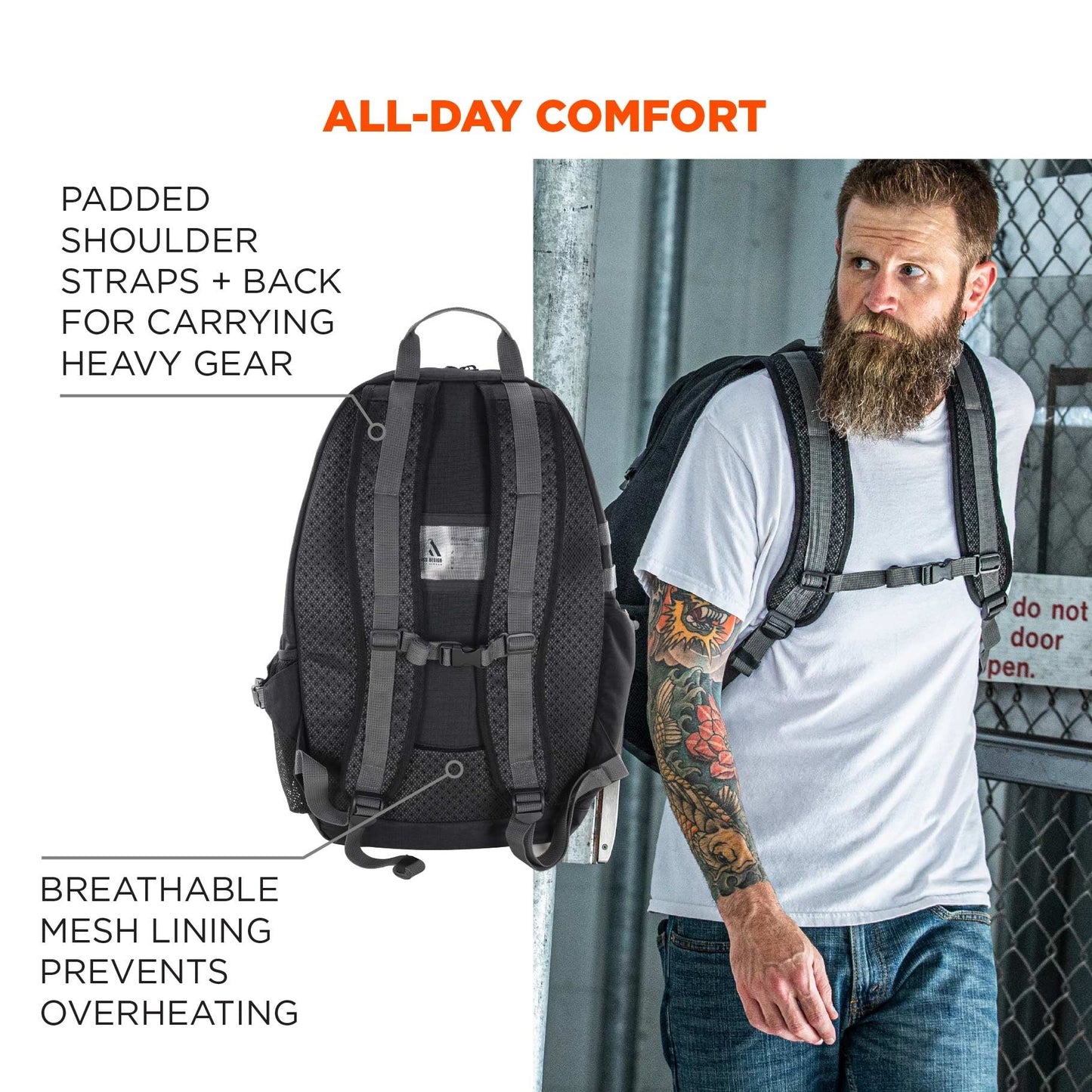Hard Hat Storage Gear Bags - Ergodyne - Durable Backpack