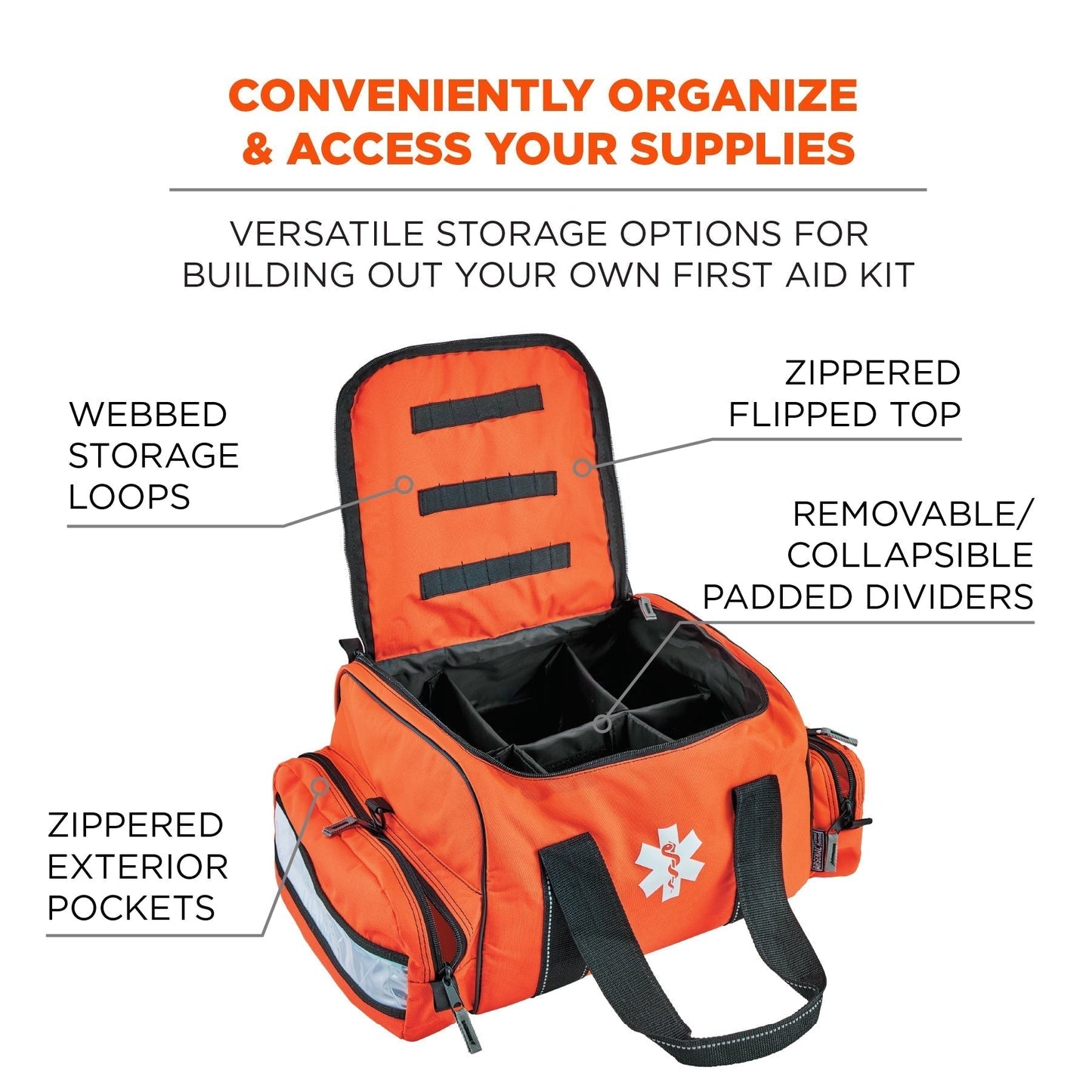 Blue Trauma Bags - Ergodyne - Durable Nylon