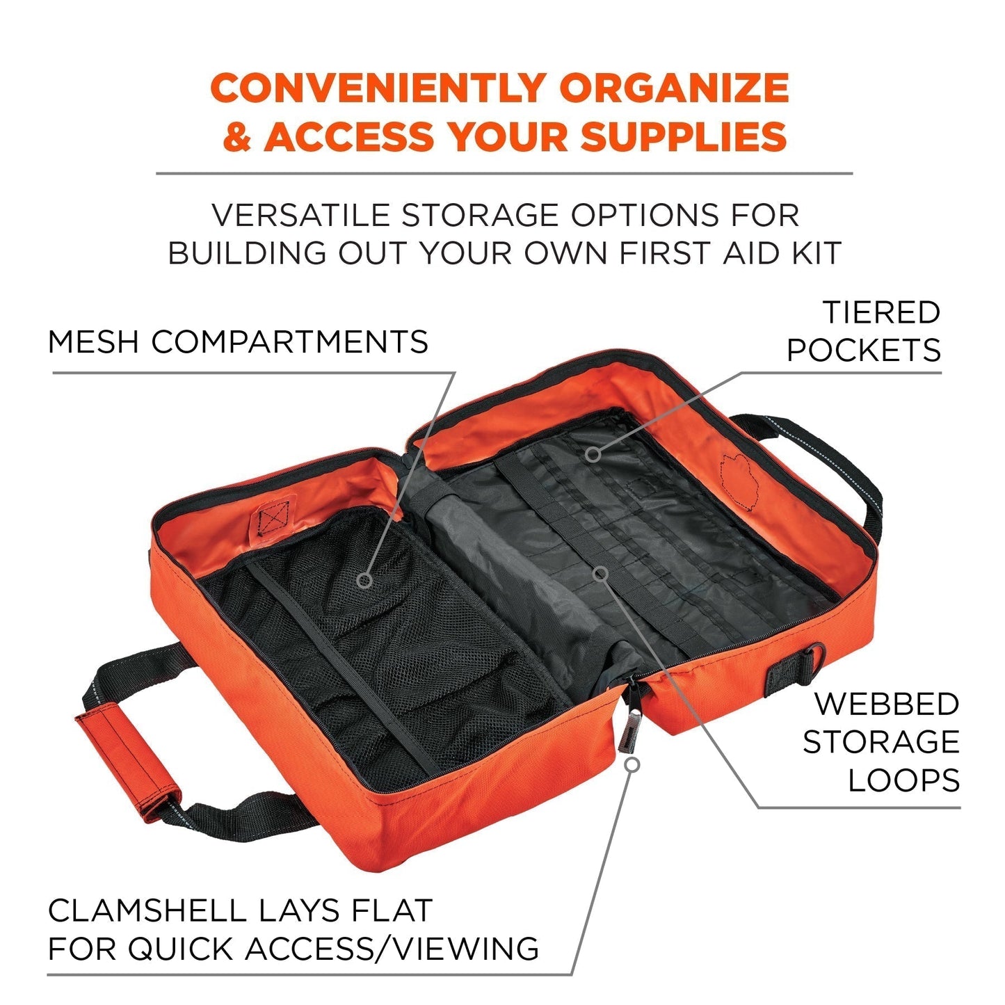 Blue Trauma Bags - Ergodyne - Durable Organizer