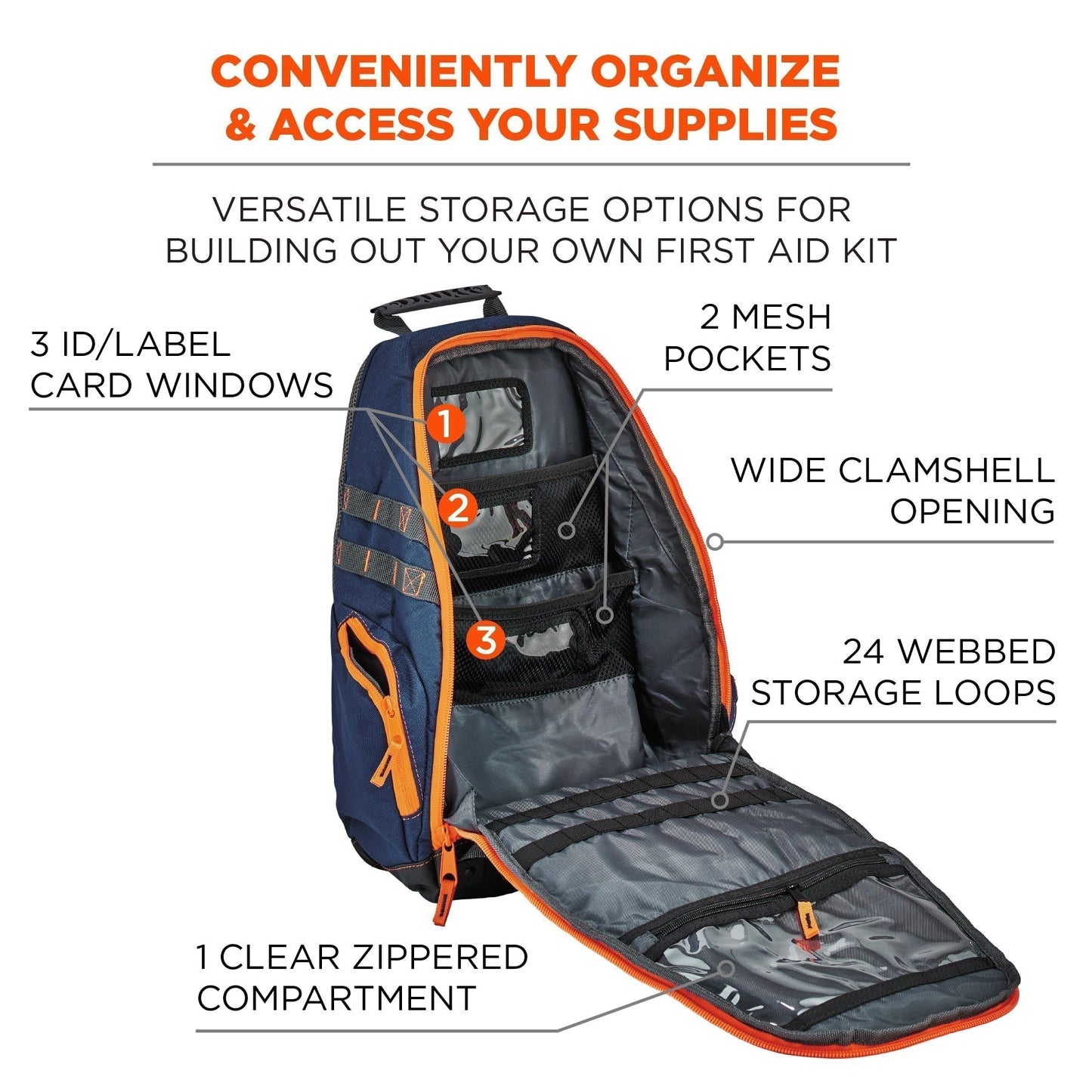 Blue Backpack - Ergodyne - Durable Design