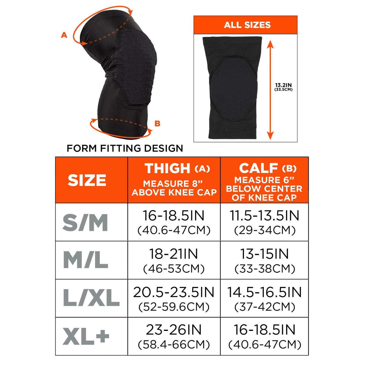 Black Knee Pads - Ergodyne - Lightweight Comfort