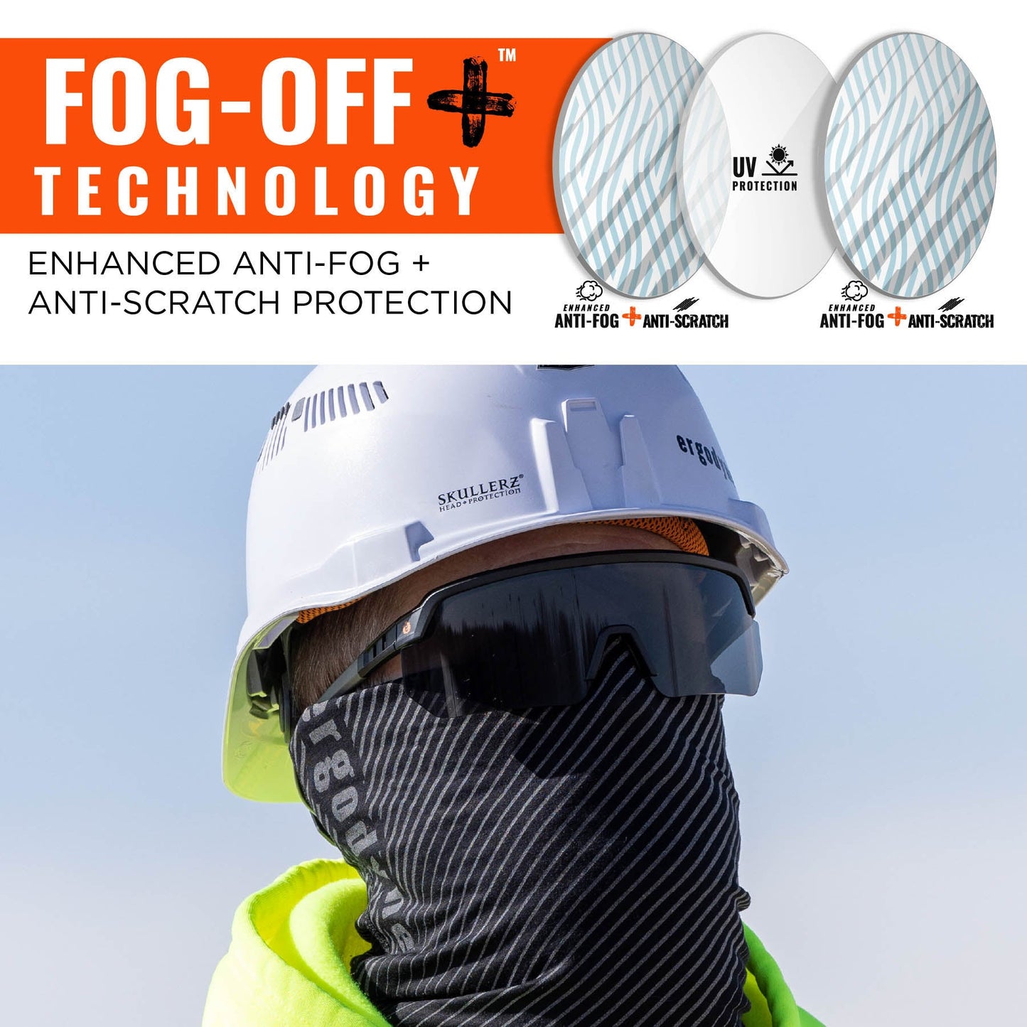 Clear Lens Glasses - Ergodyne - Impact-Resistant Style