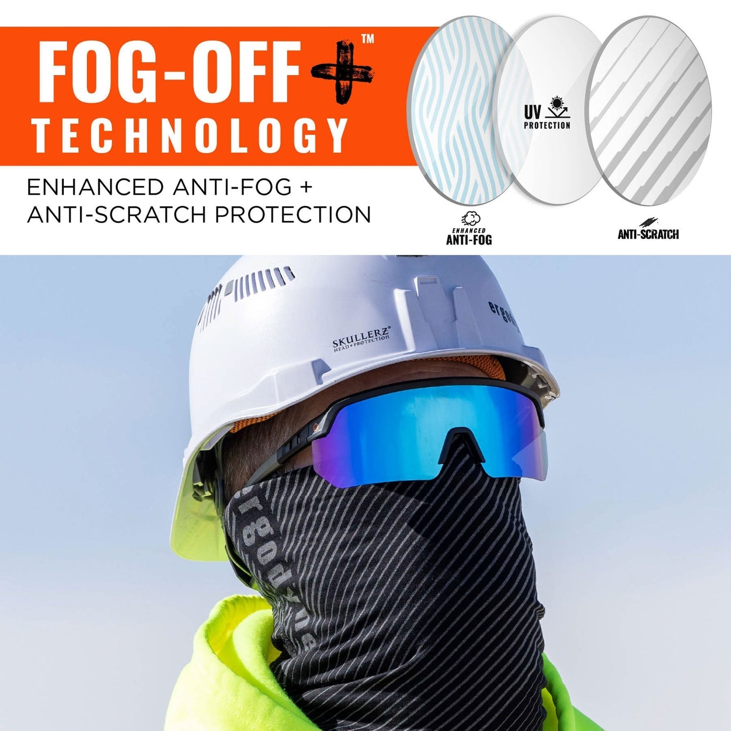 Clear Lens Glasses - Ergodyne - Impact-Resistant Style